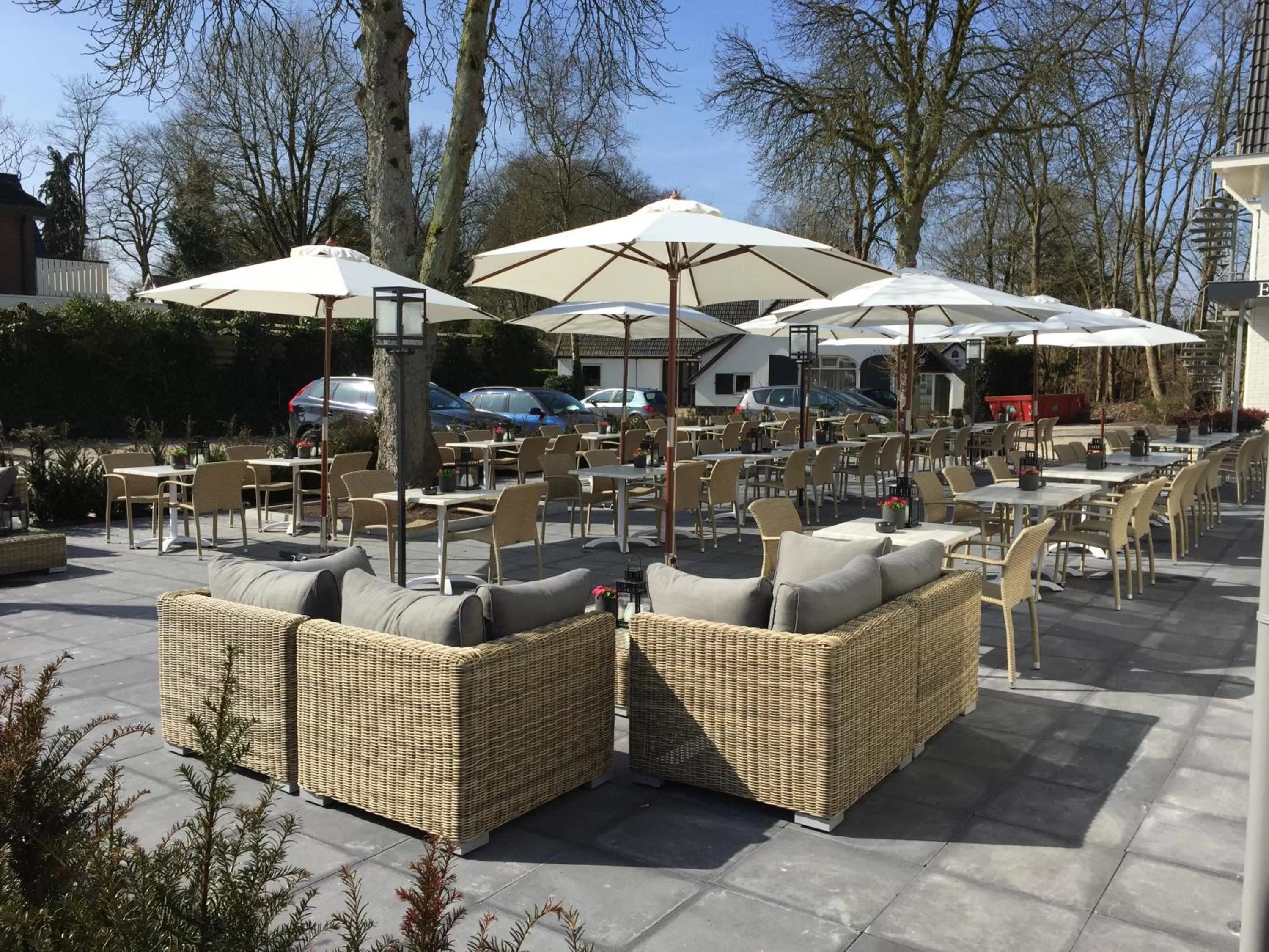 Patio in Fletcher Hotel Het Veluwse Bos