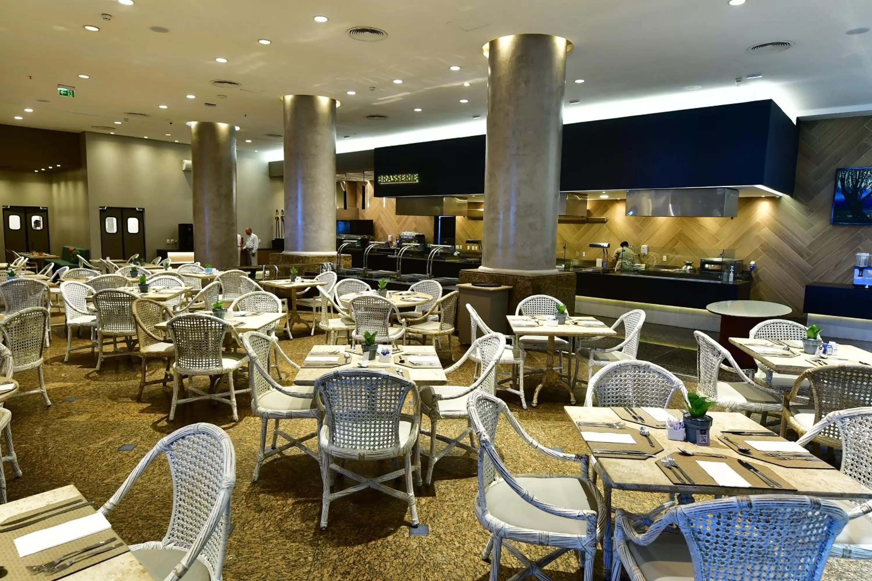 Restaurant/places to eat in Hotel Atlante Plaza