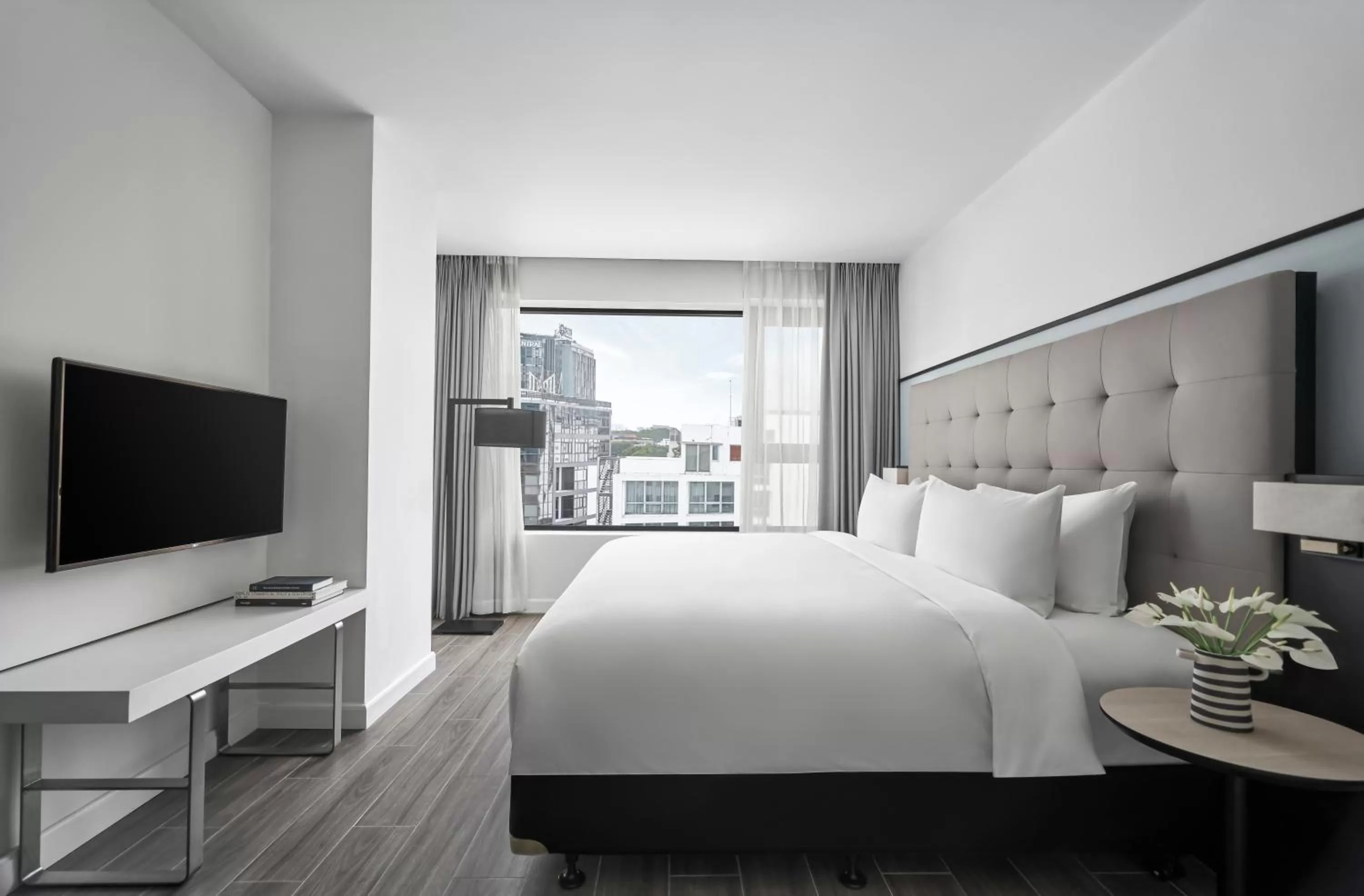 Bed in M Village Hotel Tôn Thất Đạm