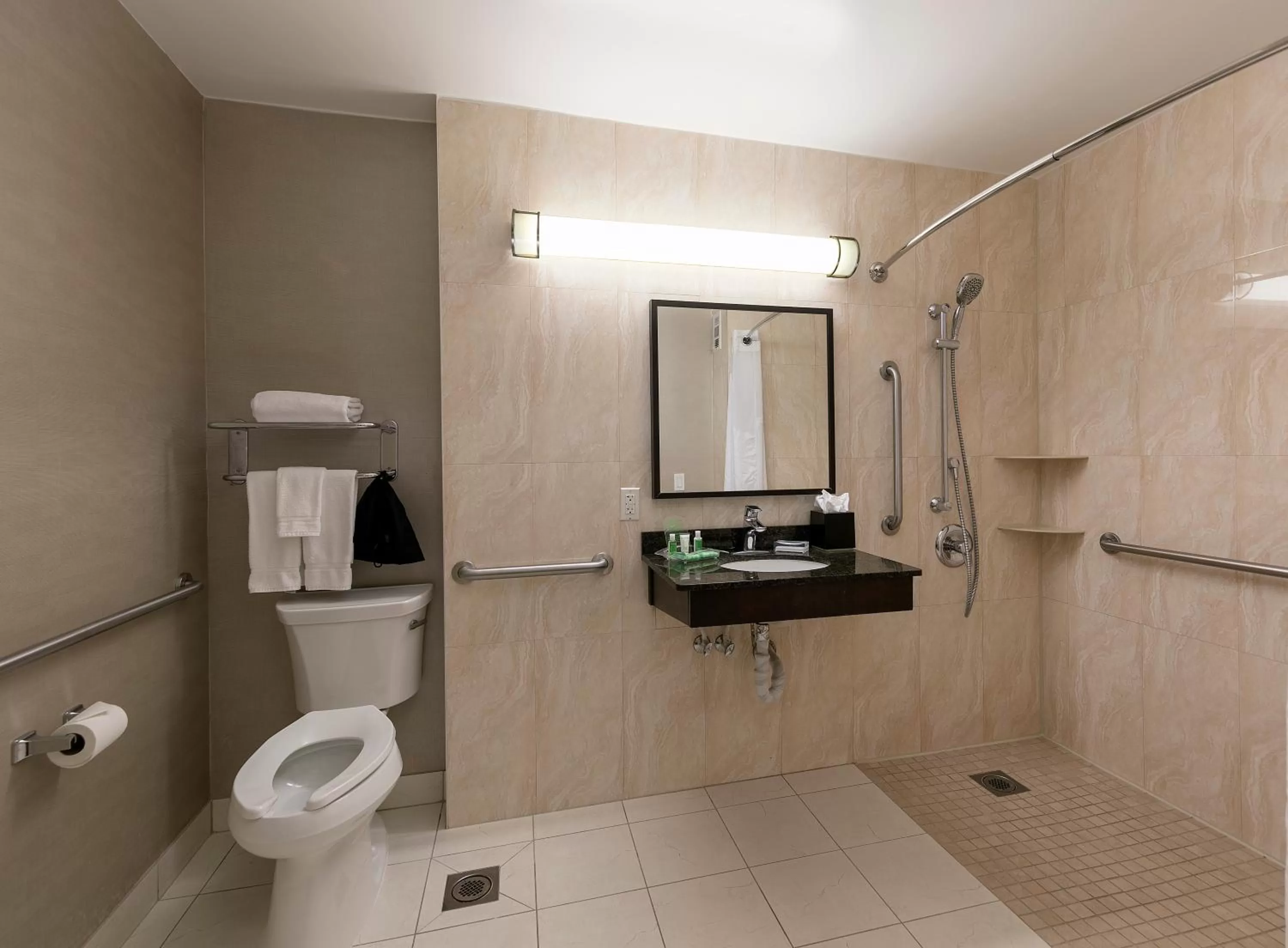 Shower in Holiday Inn West Covina by IHG