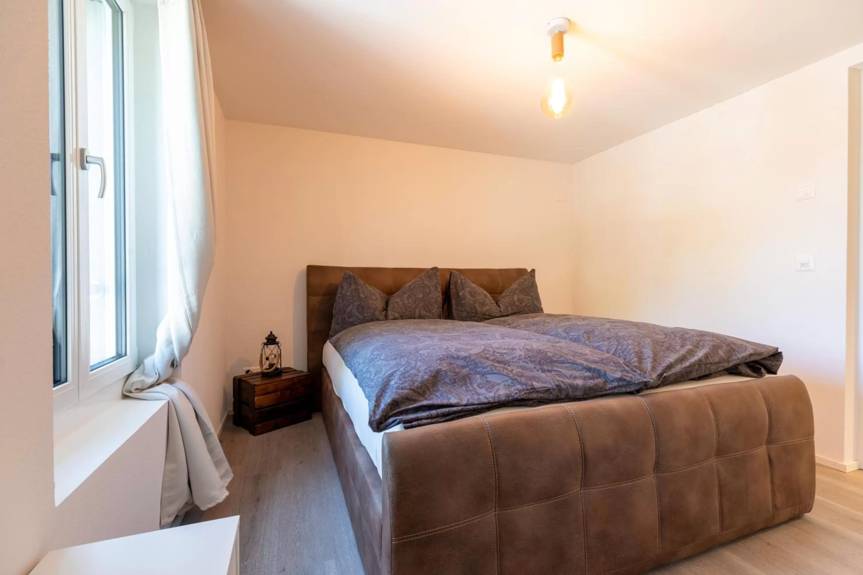 Bed in Guesthouse Meitschi Thun - contactless self check-in