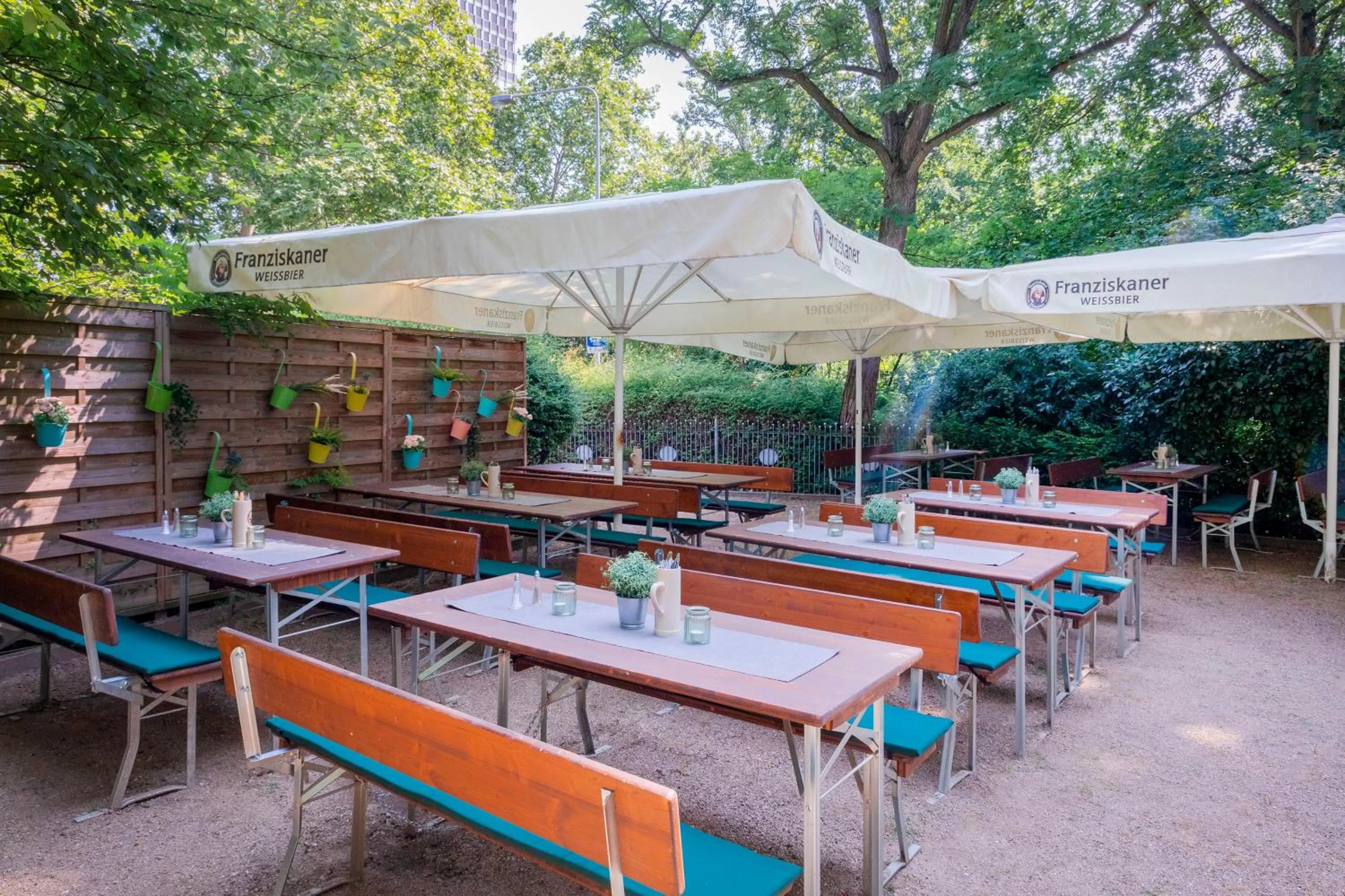 Balcony/Terrace in Hotel Frankfurt Messe Affiliated by Meliá