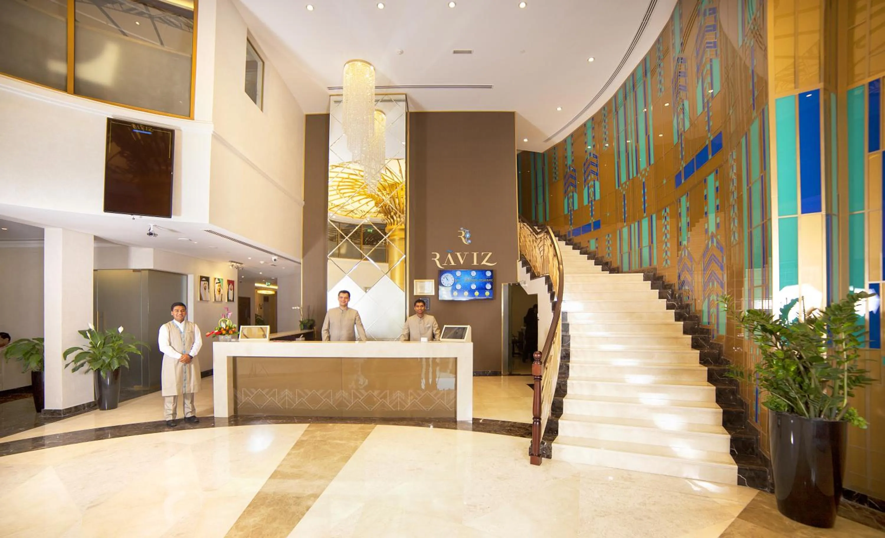 Lobby or reception in Raviz Center Point Hotel