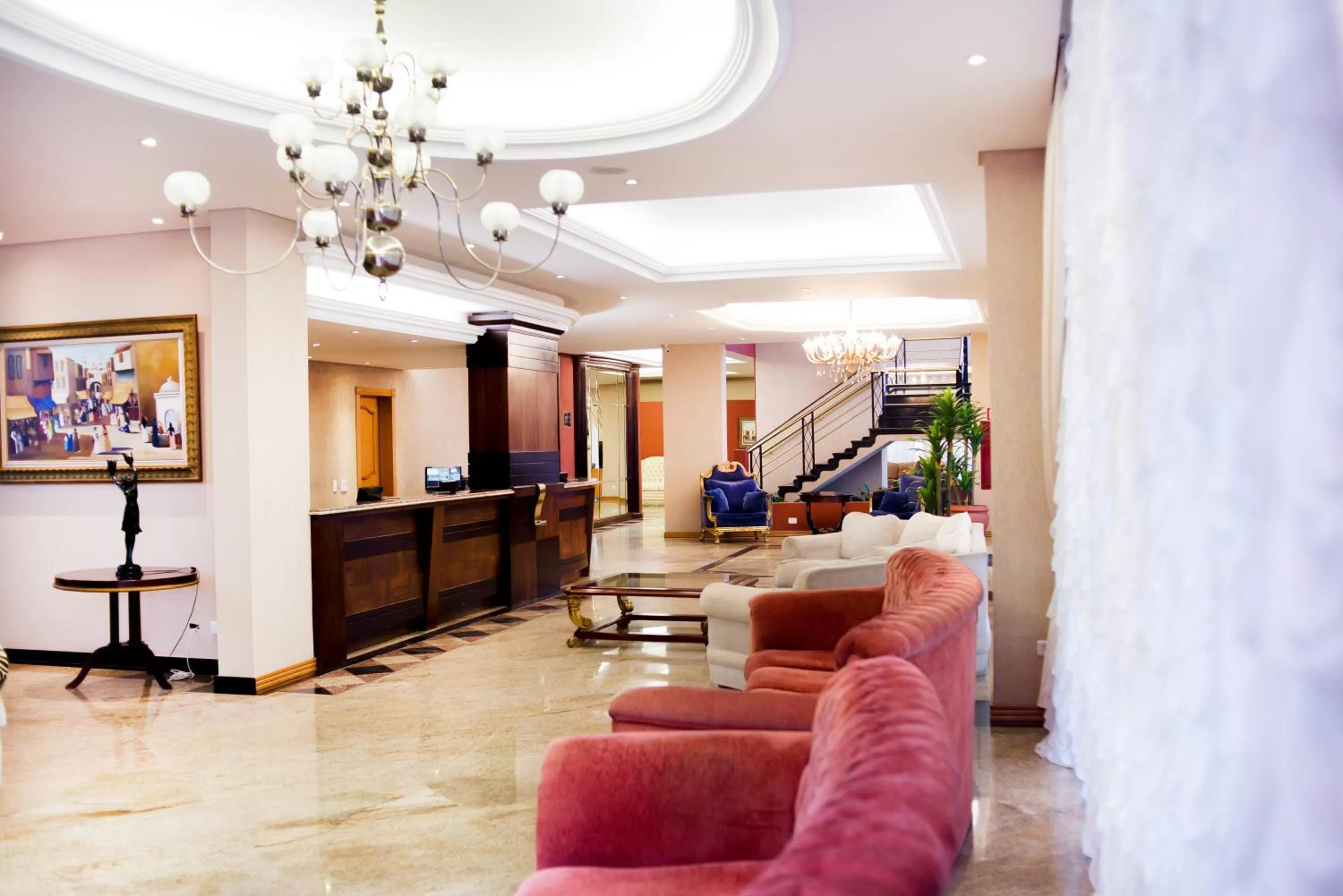 Lobby or reception in Rihad Palace Hotel