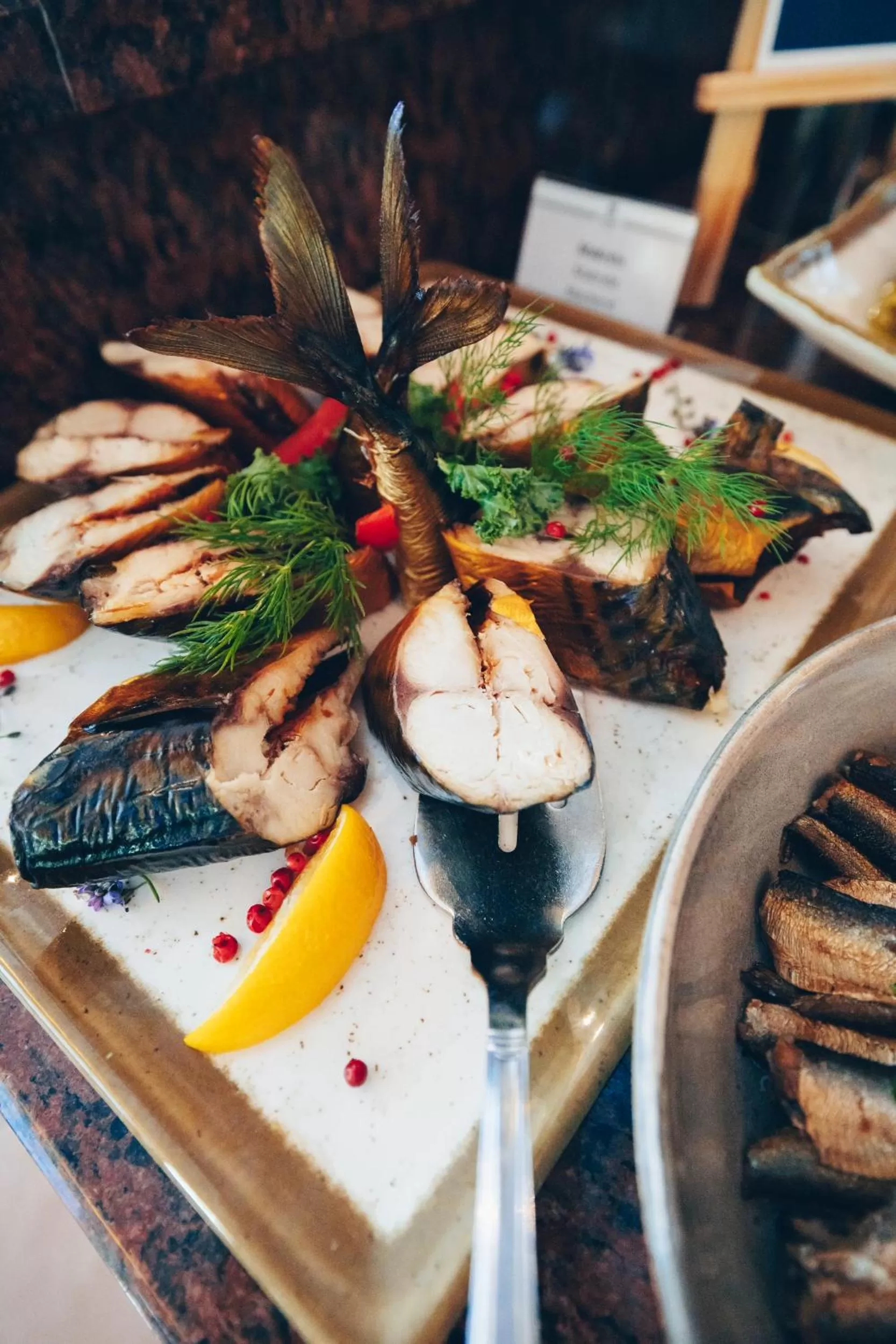 Buffet breakfast in Hotel Wellness Medical Spa Unitral