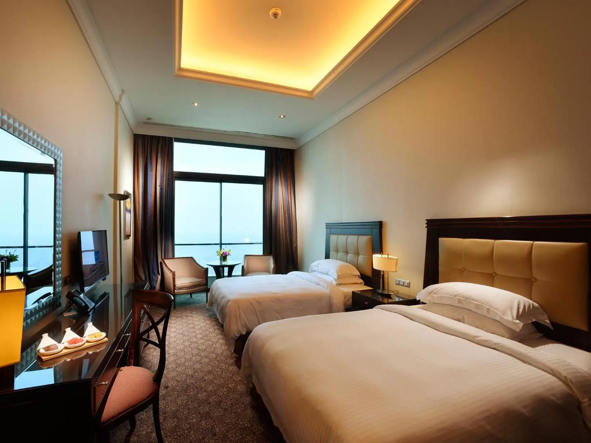 Partial Sea View Studio - Twin Beds in Raouche Arjaan by Rotana Partial Sea View Studio - Twin Beds in Raouche Arjaan by Rotana