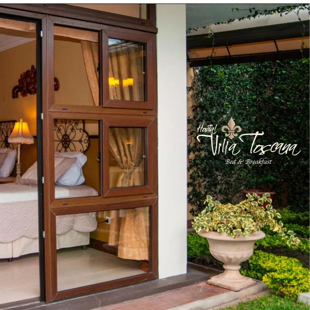 Bed in Hostal Villa Toscana