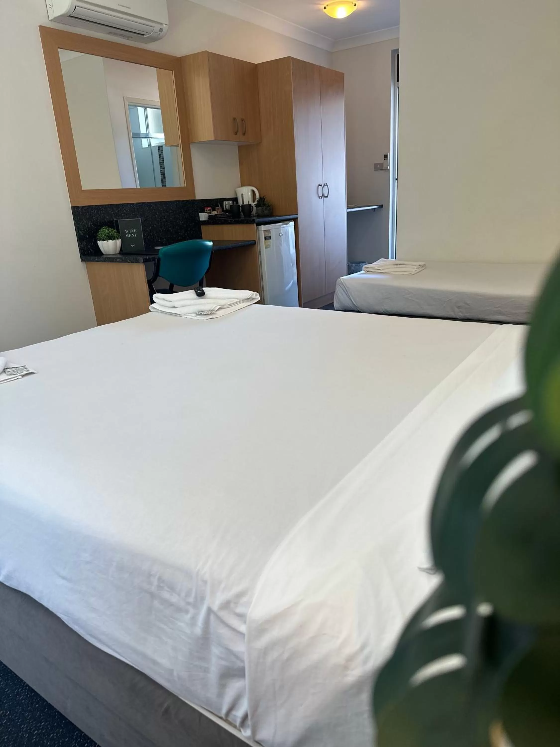 Bed in Bull and Bush Hotel