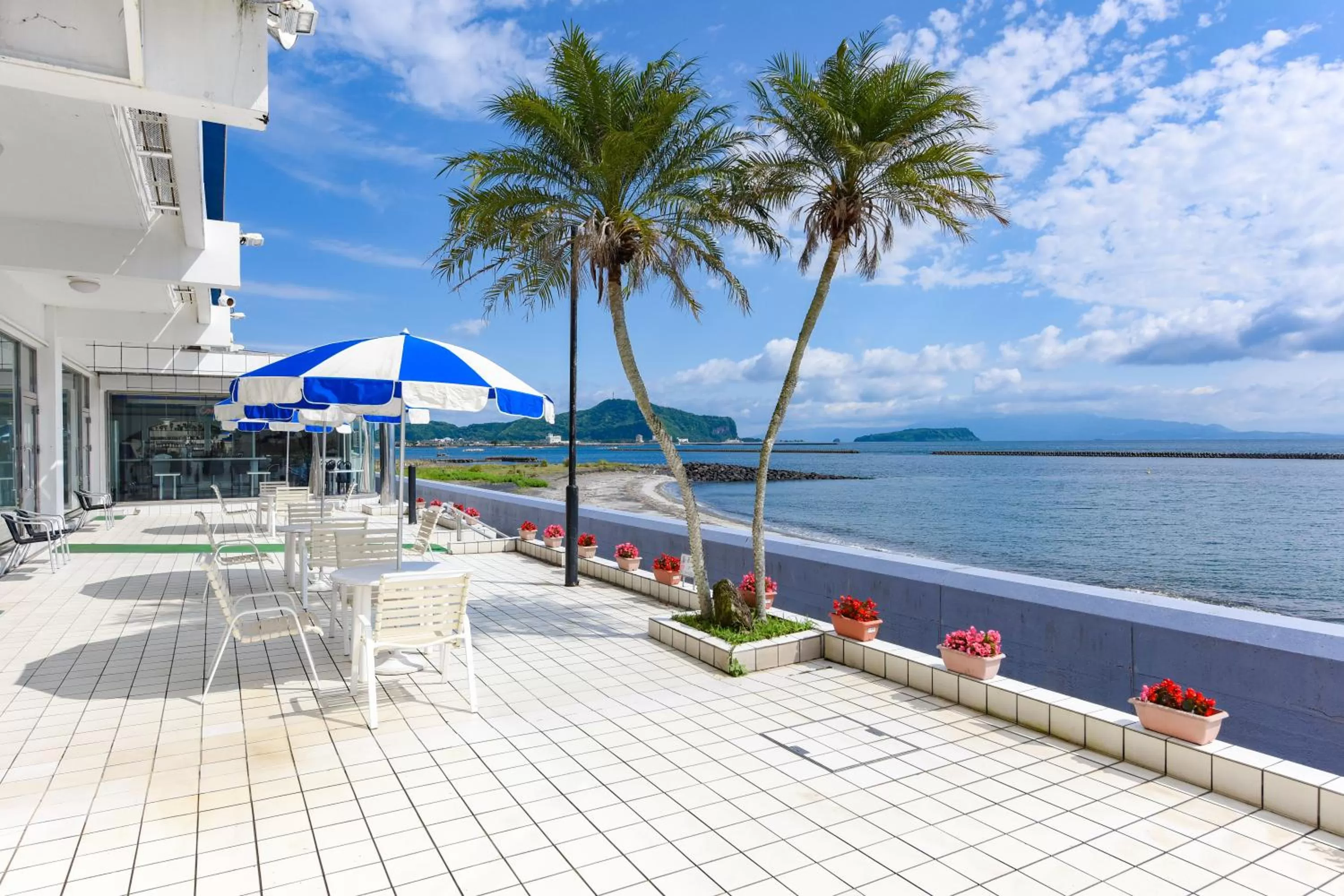 Balcony/Terrace in Ibusuki Kaijo Hotel