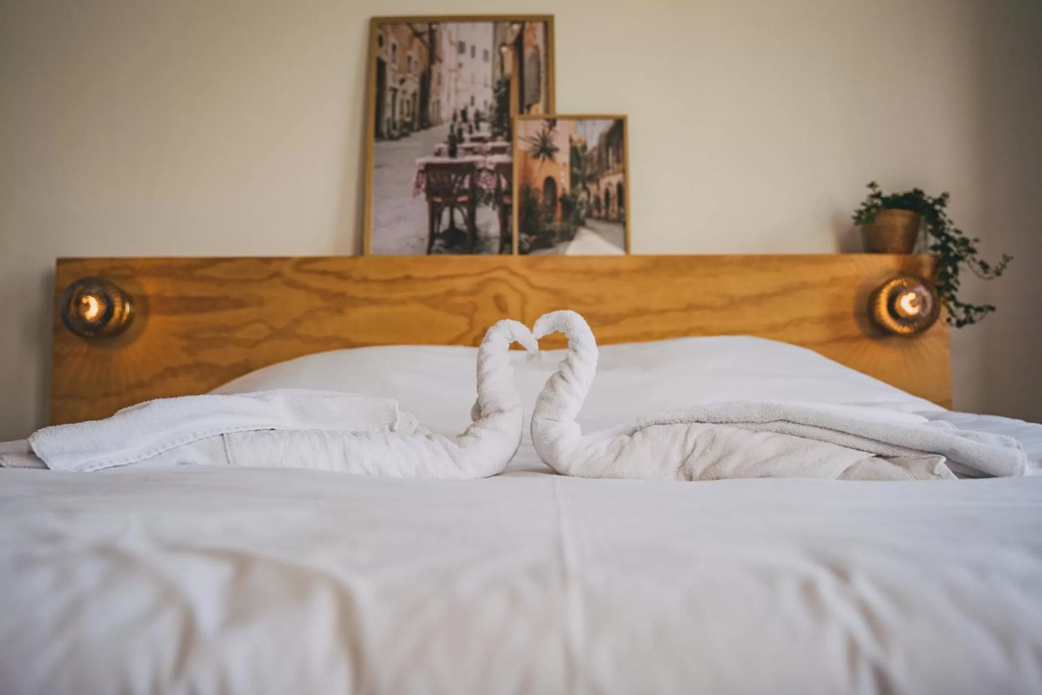 Bed in Hotel restaurant SAM