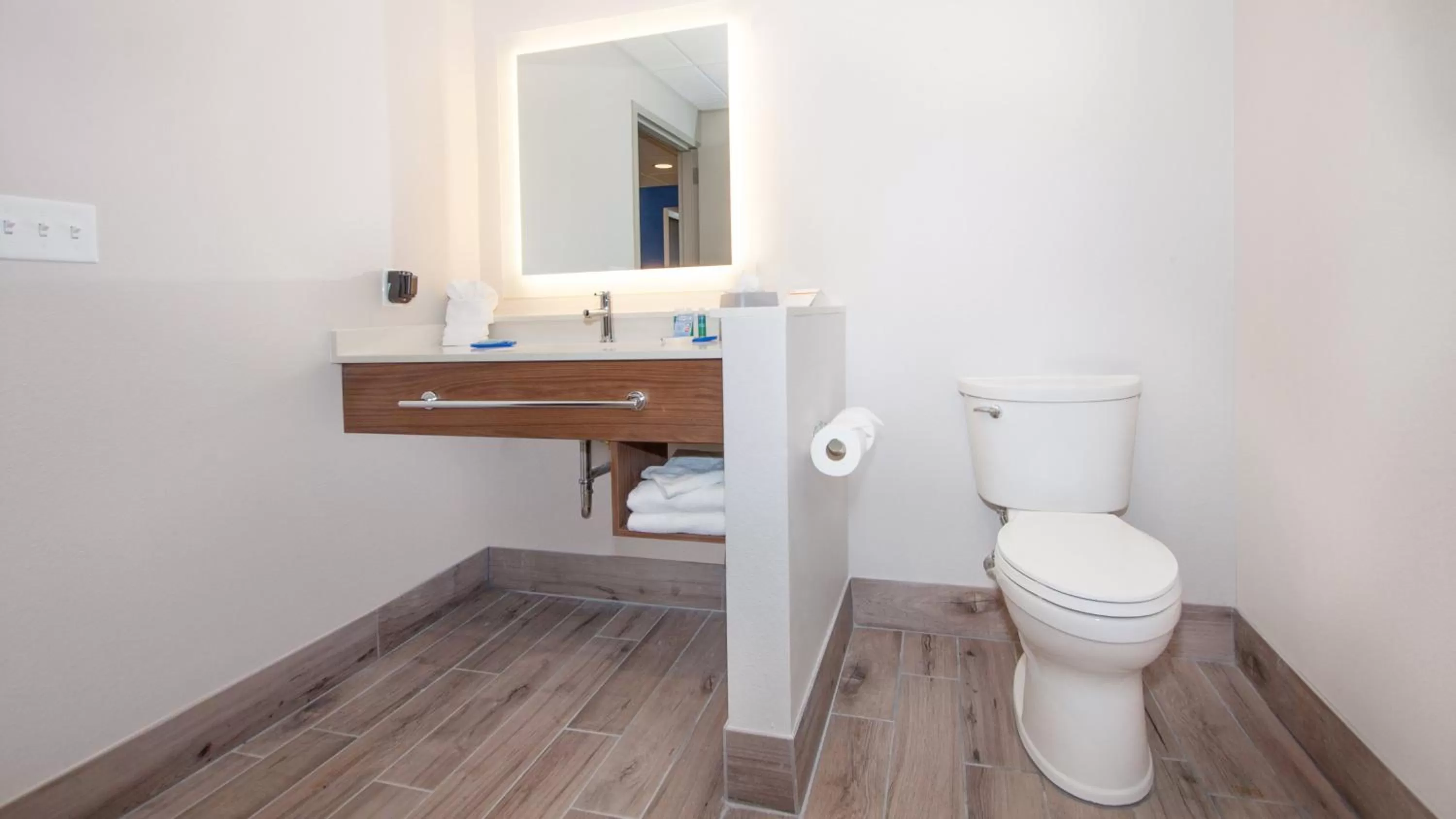 Bathroom in Holiday Inn Express & Suites Panama City Beach - Beachfront by IHG