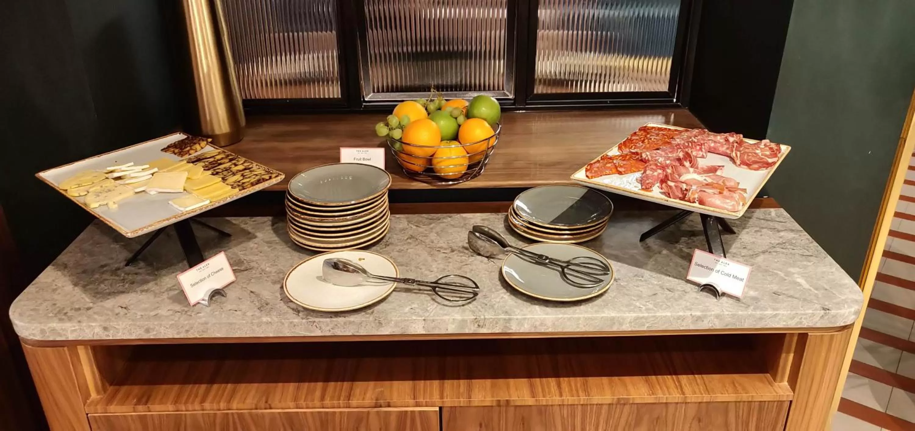 Continental breakfast in The Alex