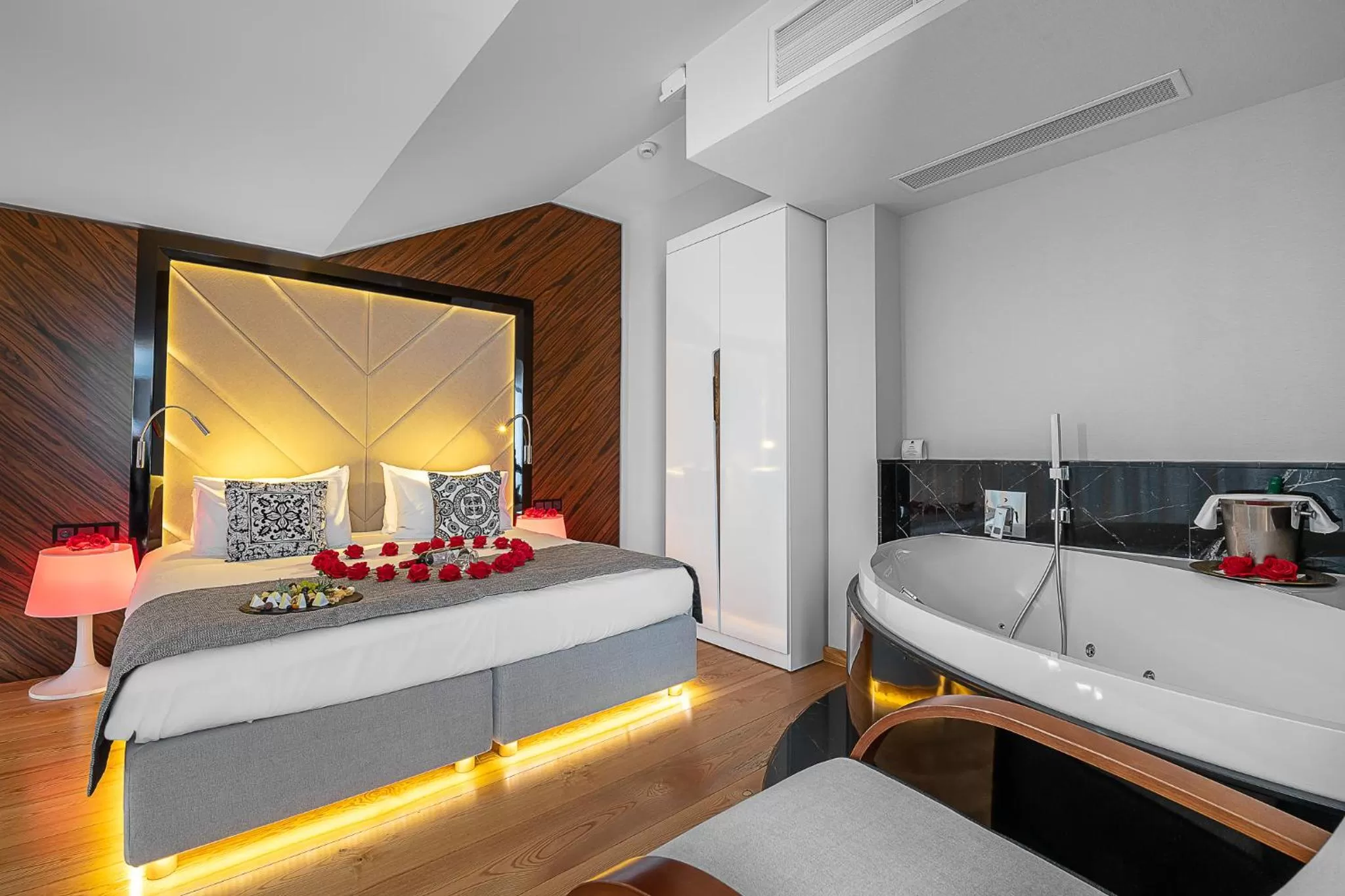 Bed in INX Design Hotel