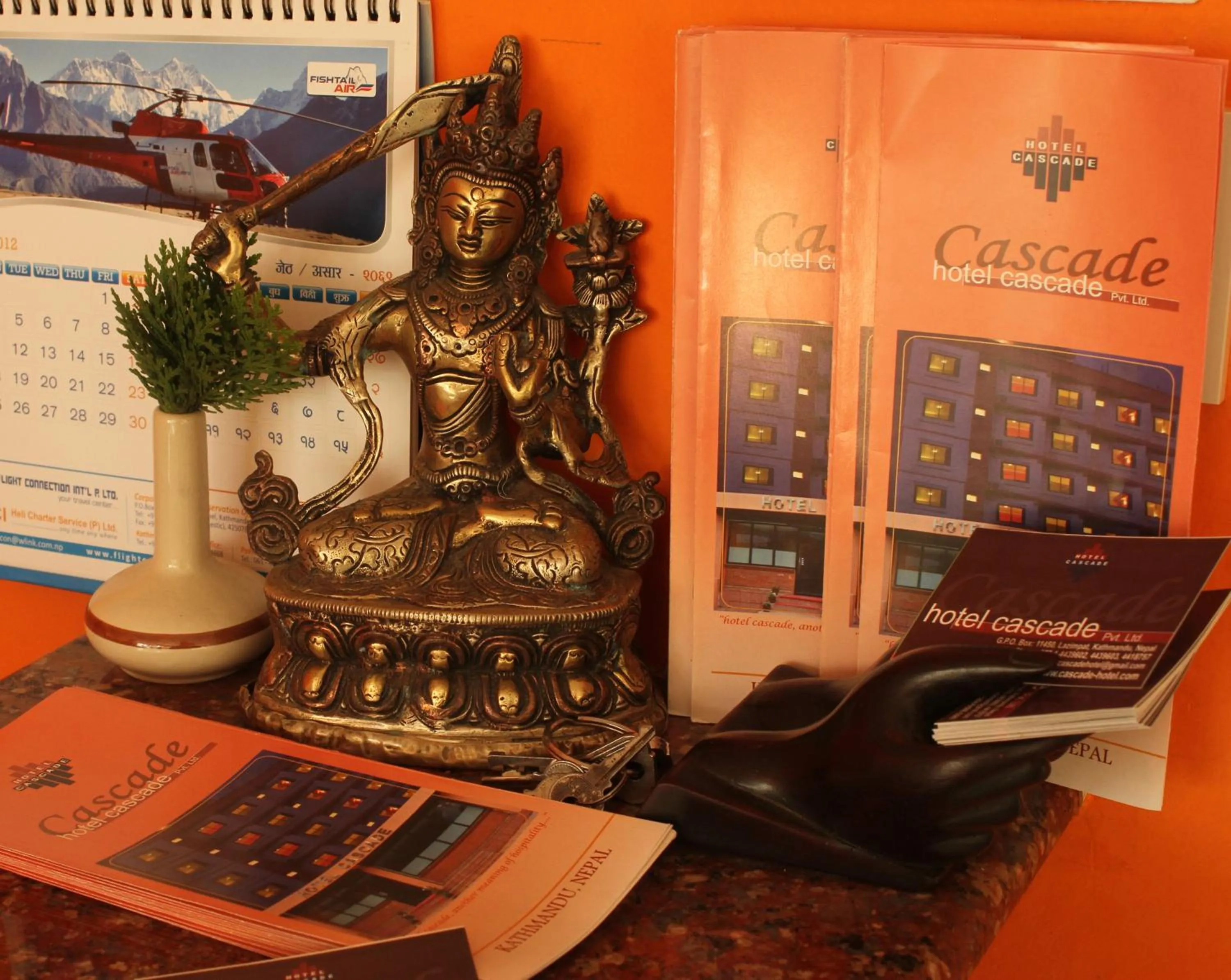 Lobby or reception in Cascade Hotel Kathmandu