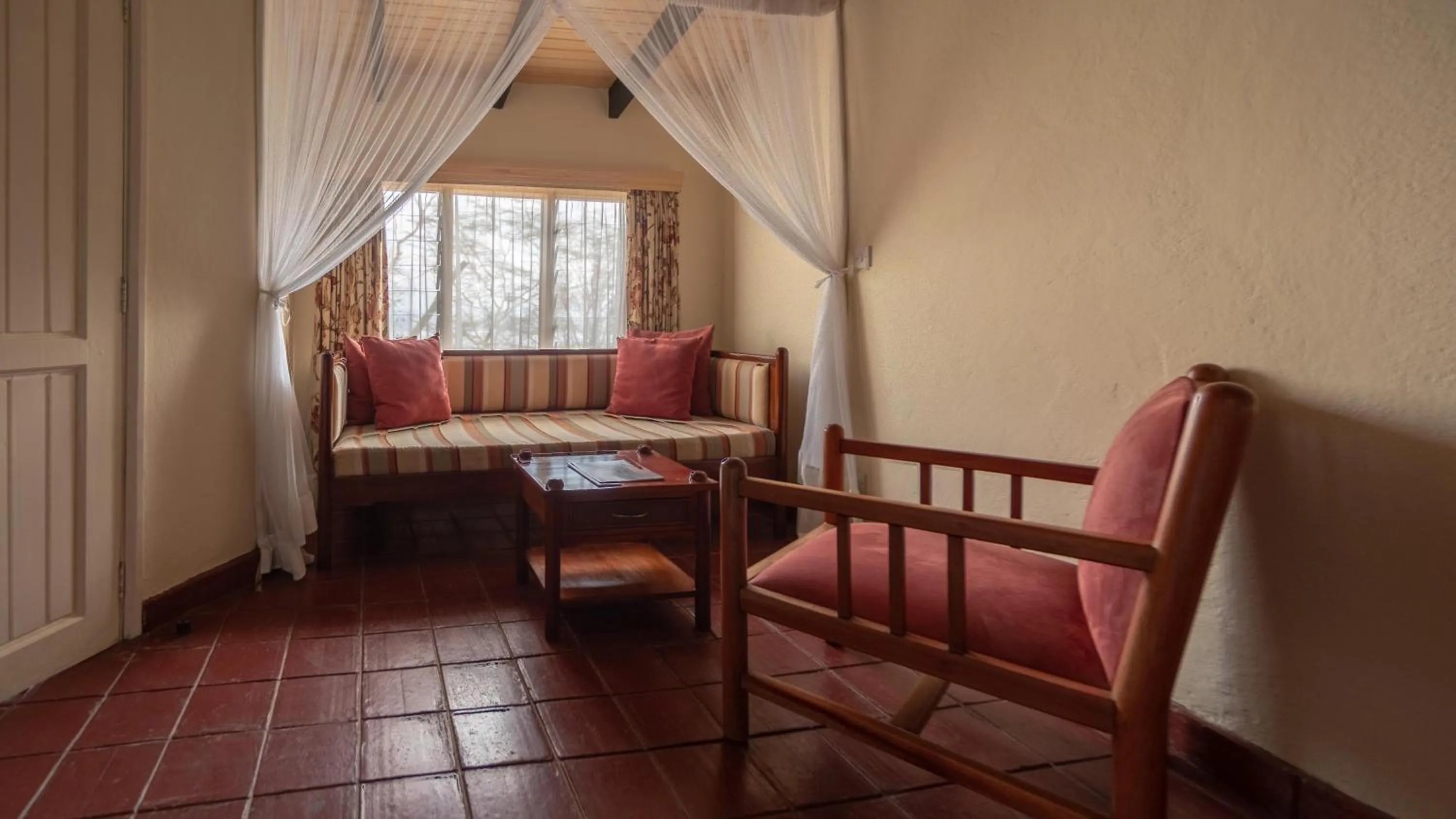 Seating area in Sarova Lion Hill Game Lodge