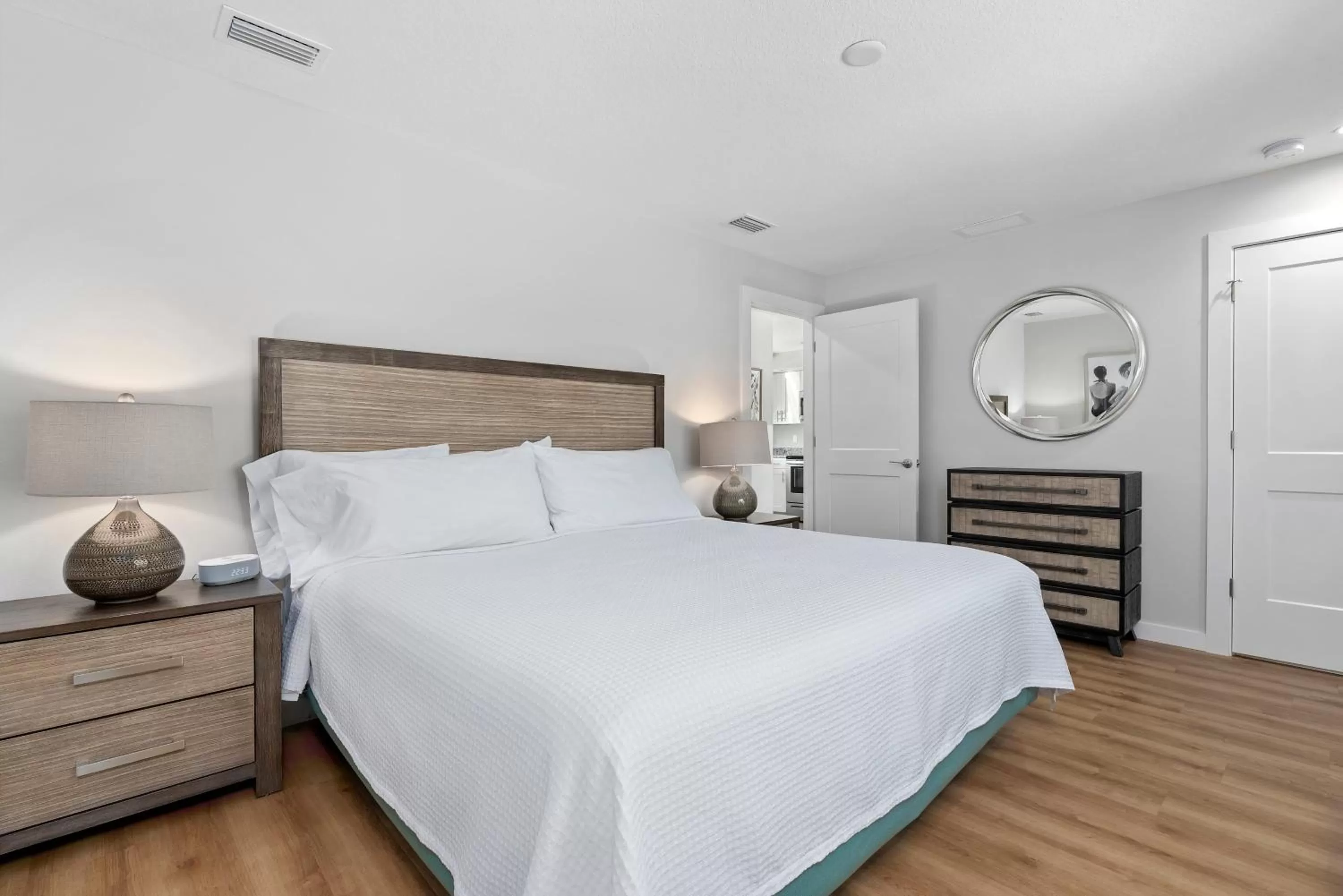 Bed in Escape Coastal Resort on Casey Key