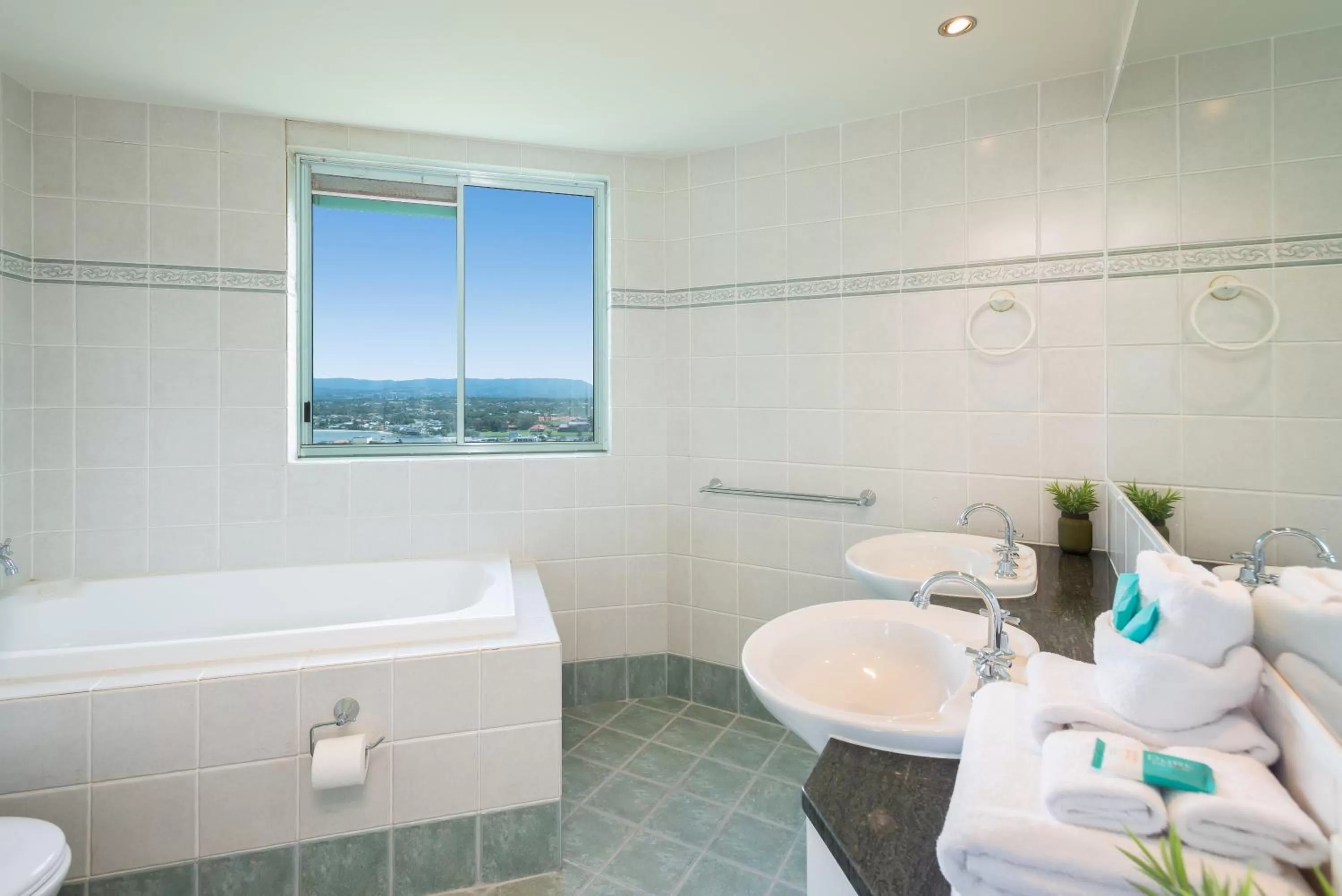 Bathroom in The Waterford on Main Beach