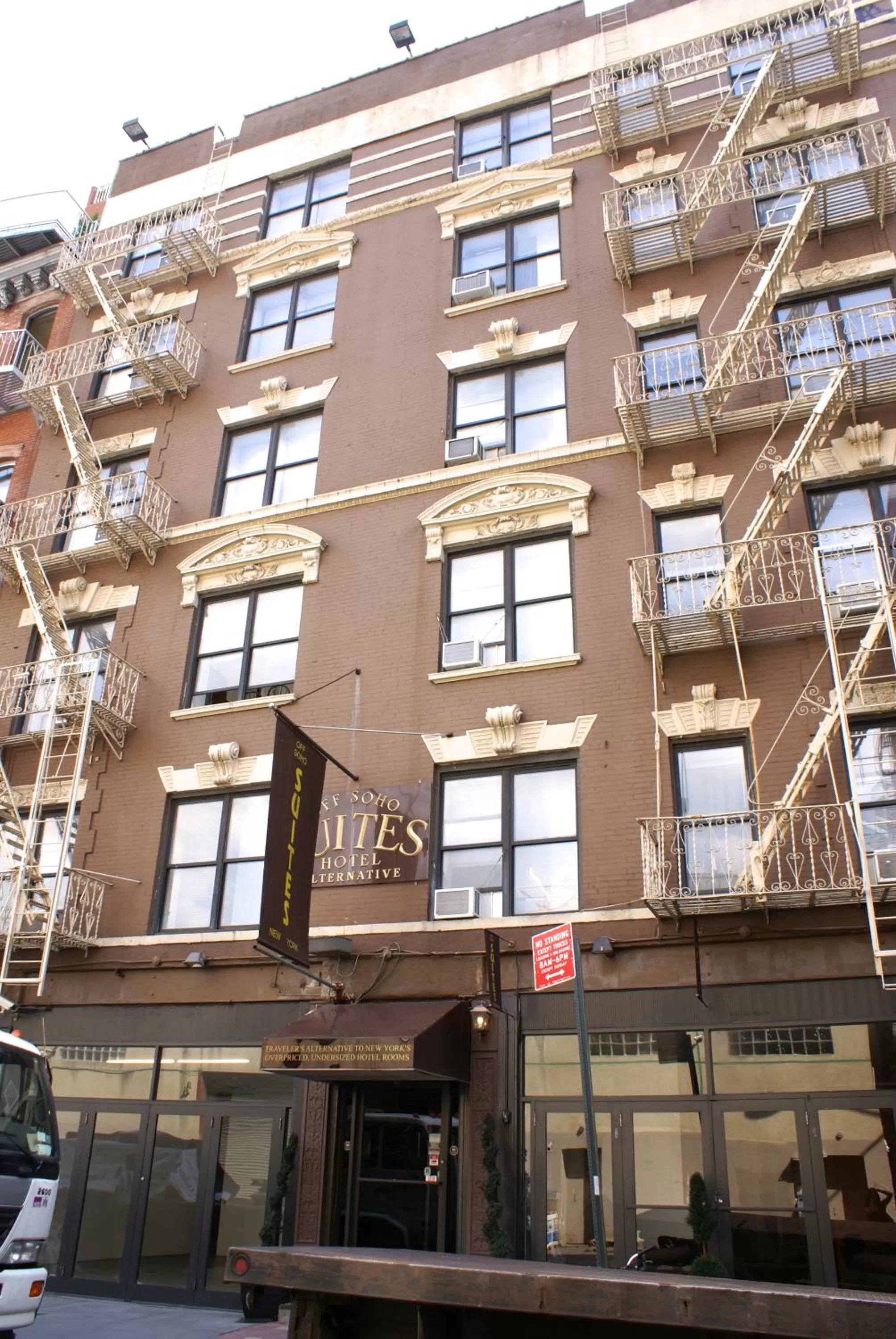 Facade/entrance in Off SoHo Suites Hotel