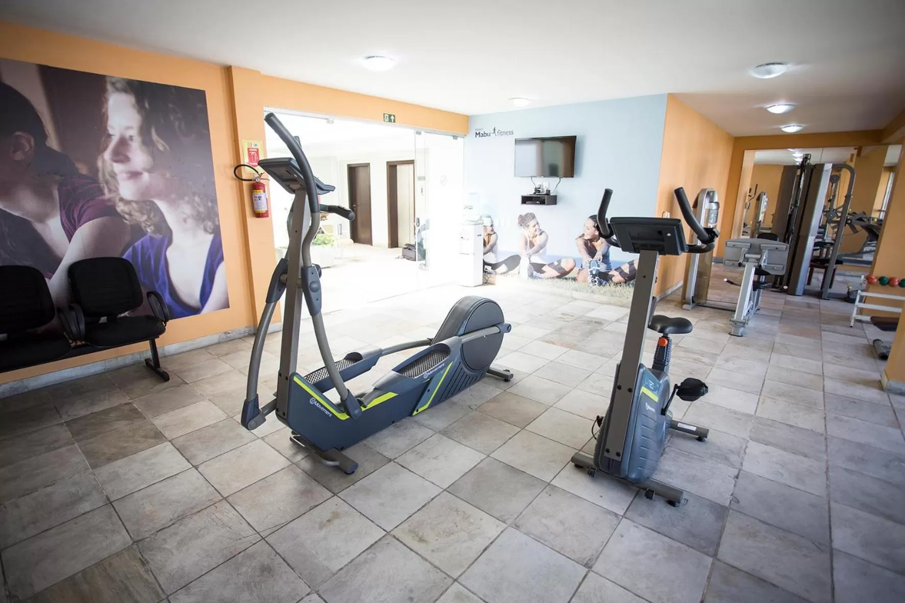 Fitness centre/facilities in Mabu Curitiba Business