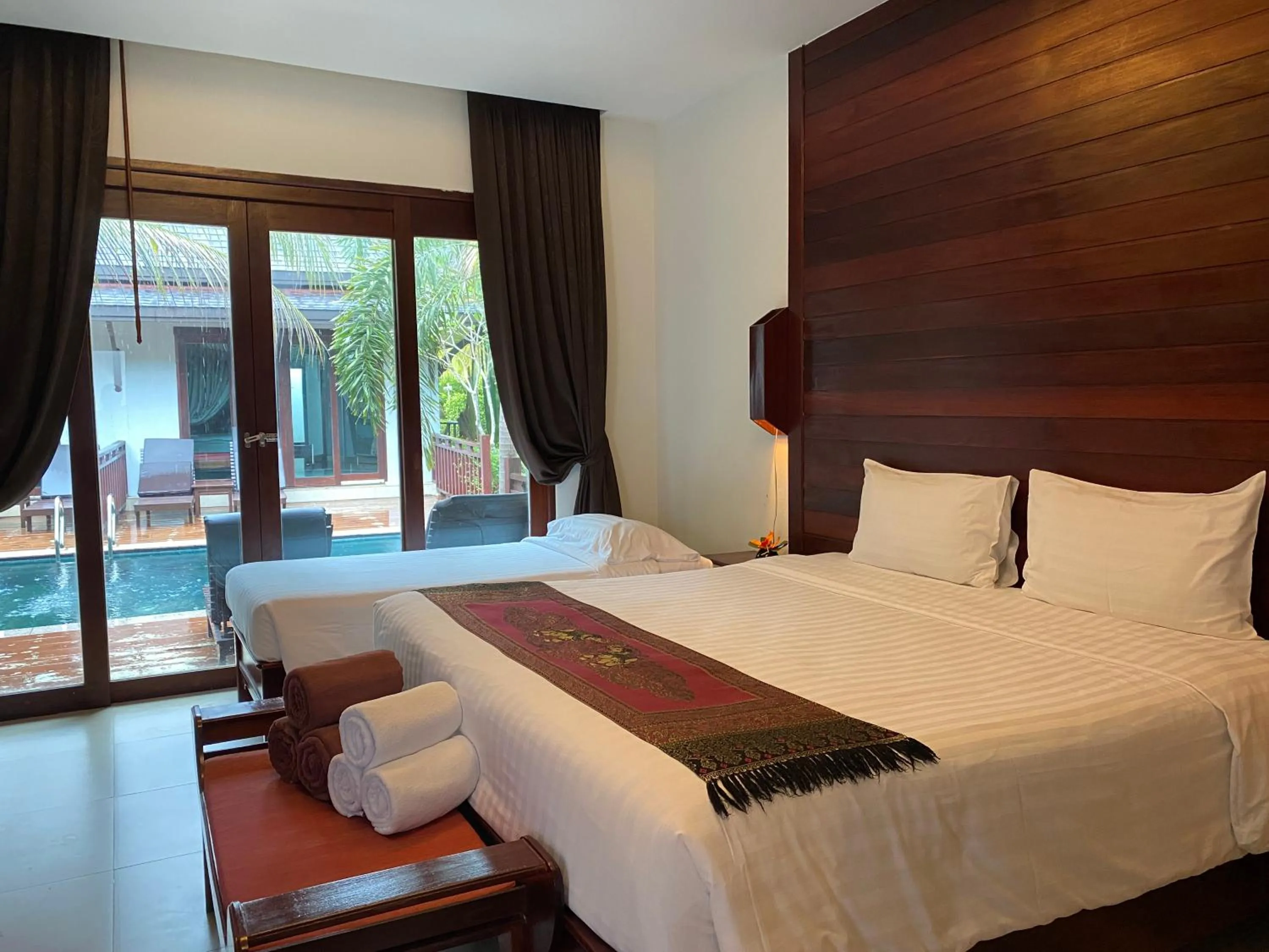 Triple Room with Pool View in T-Villa Phuket