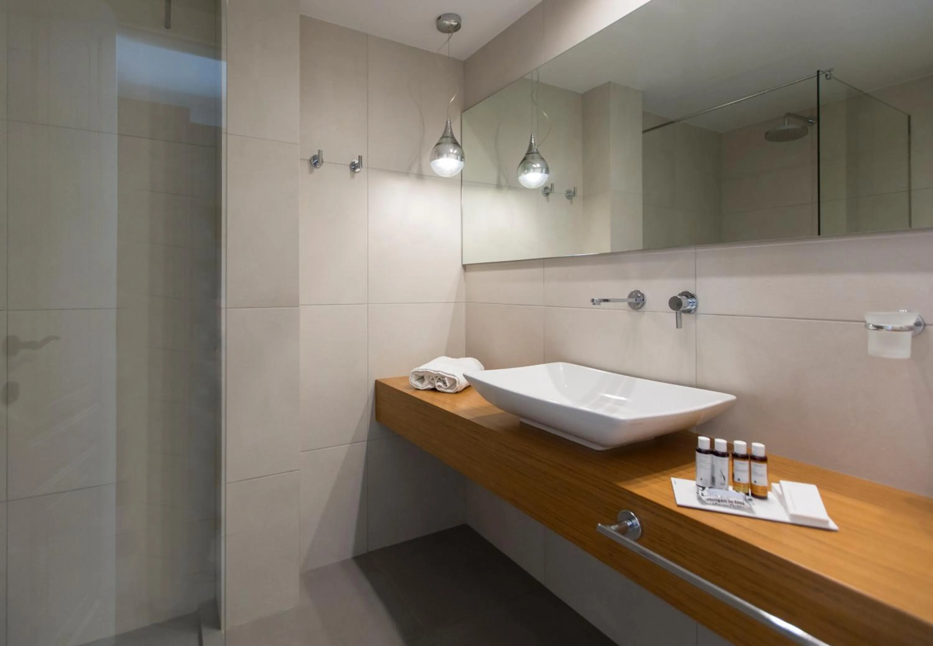 Shower in Anthemion Suites and Villas