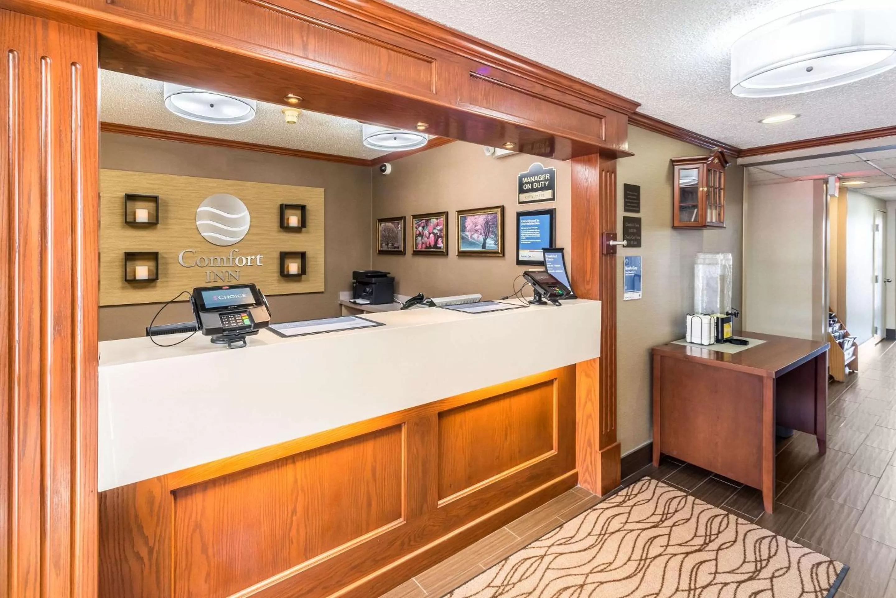 Lobby or reception in Comfort Inn Festus-St Louis South
