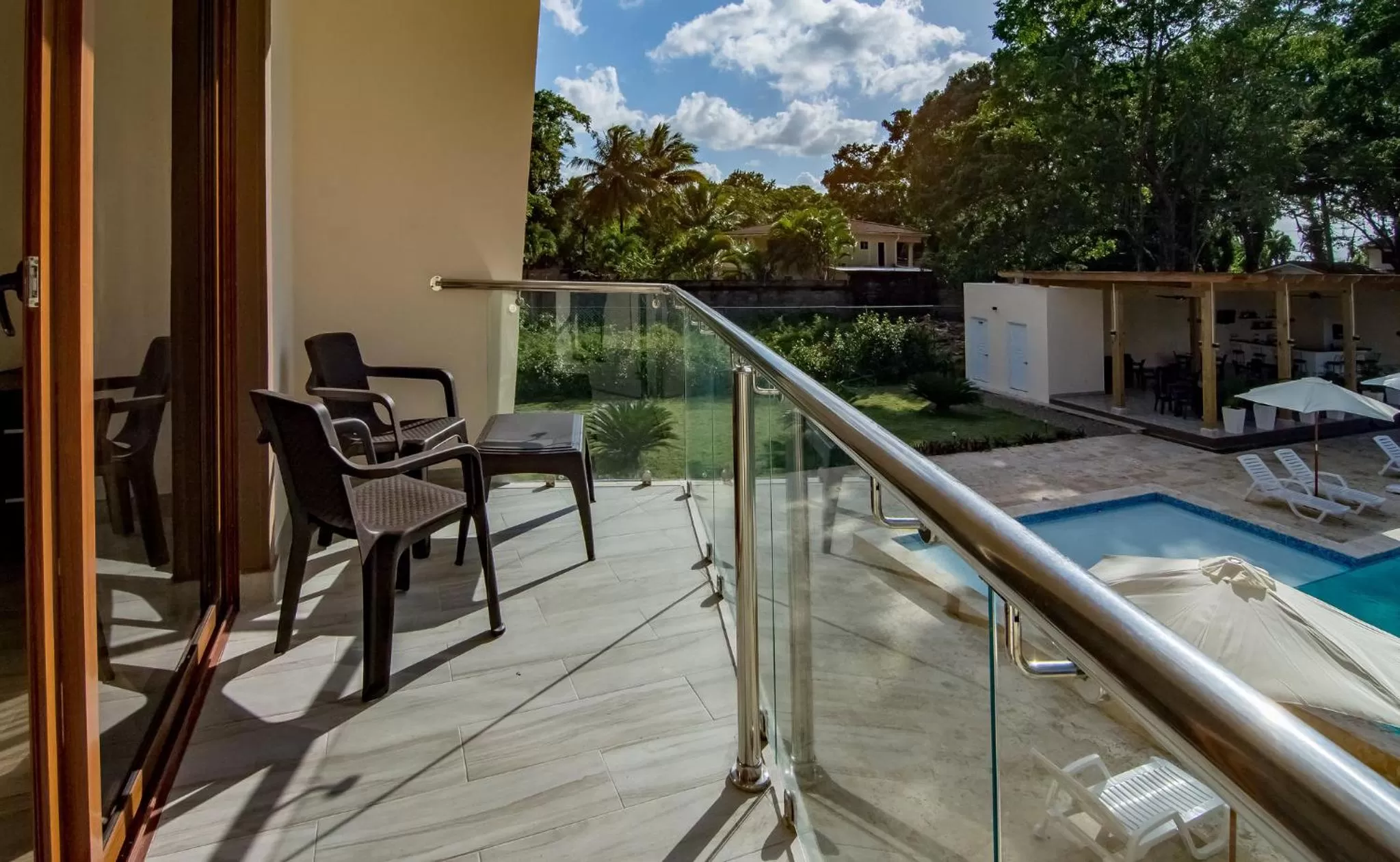 Balcony/Terrace in Caribbean Diamond Boutique Hotel