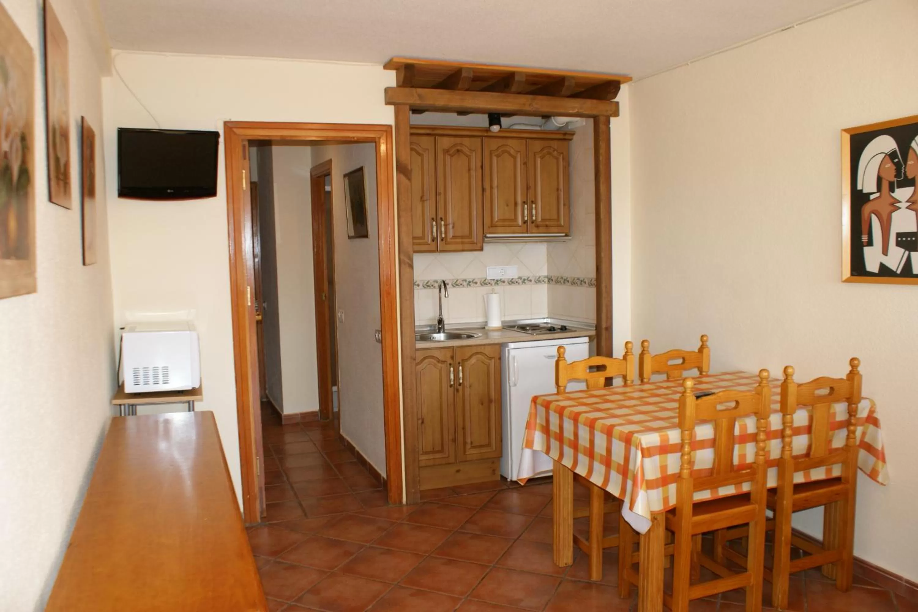 Dining area in Apartamentos Sierra Nevada Welcome