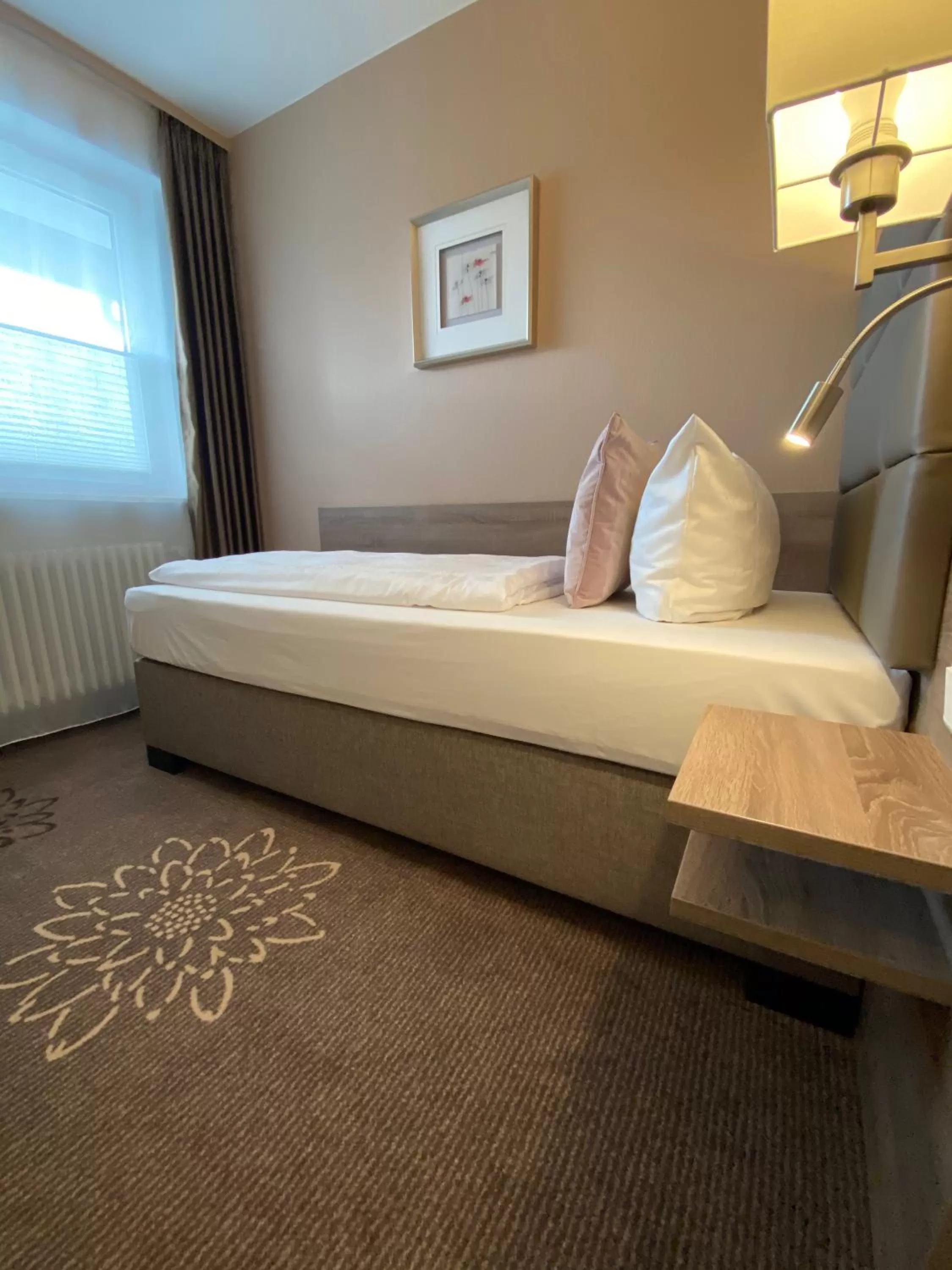 Bed in Hotel in den Herrnwiesen