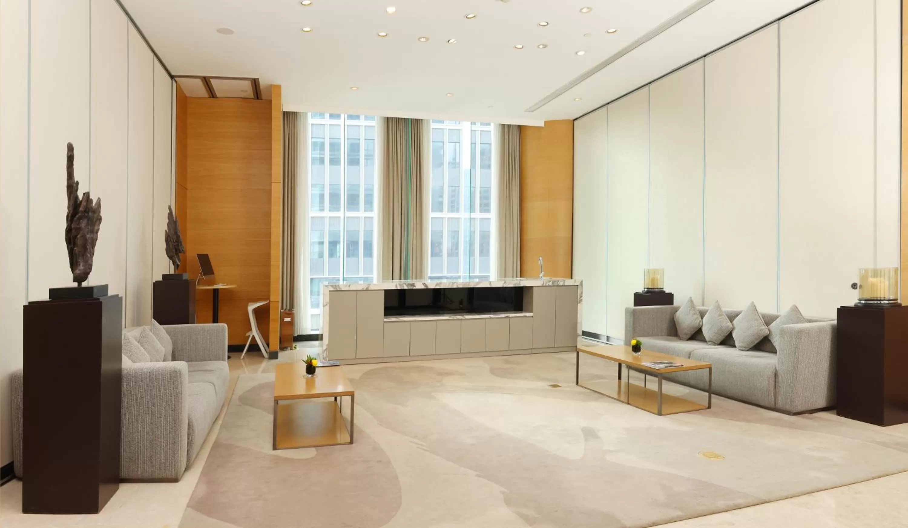 Seating Area in Fraser Residence Shanghai