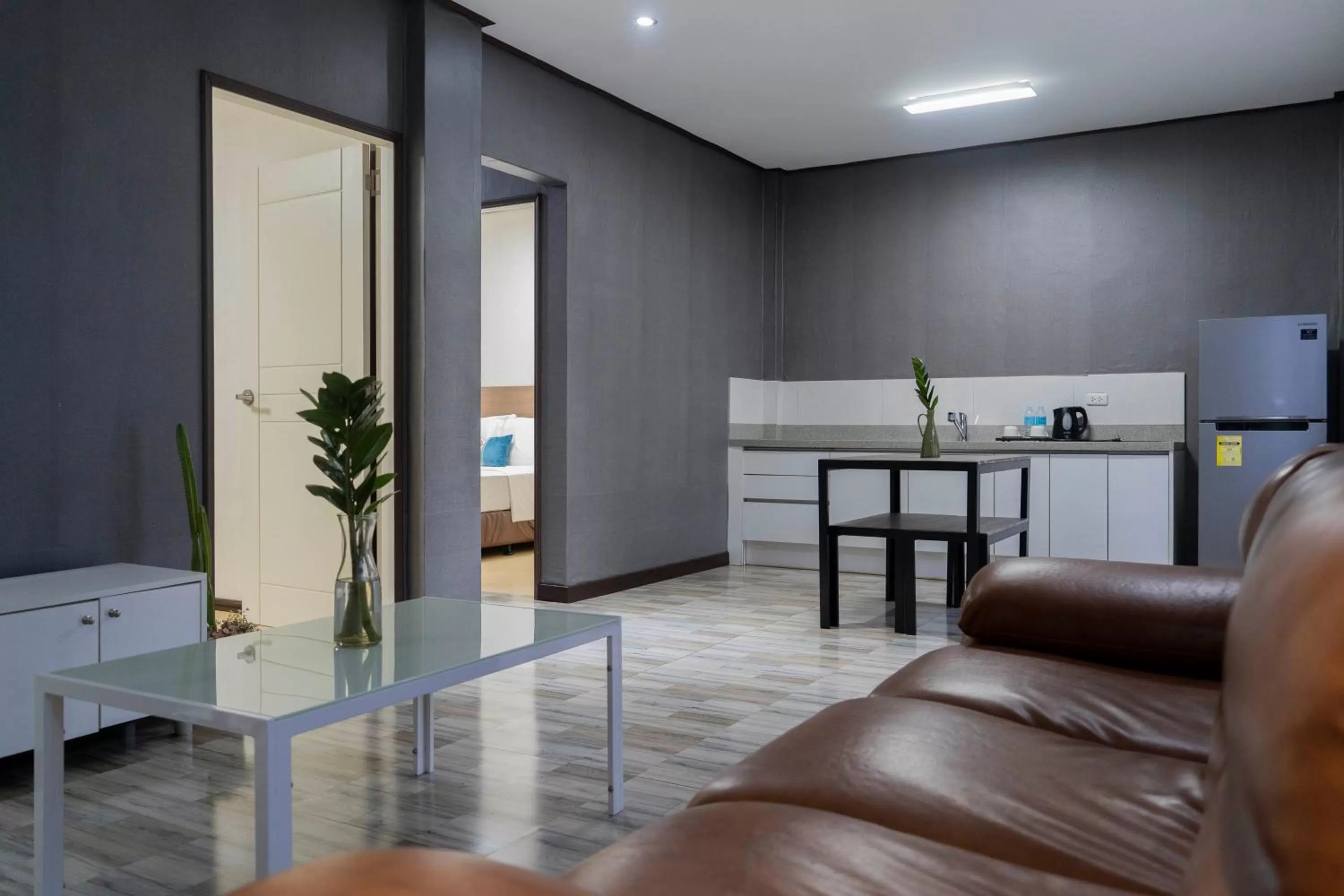 Living room in Espacio Resort Bohol