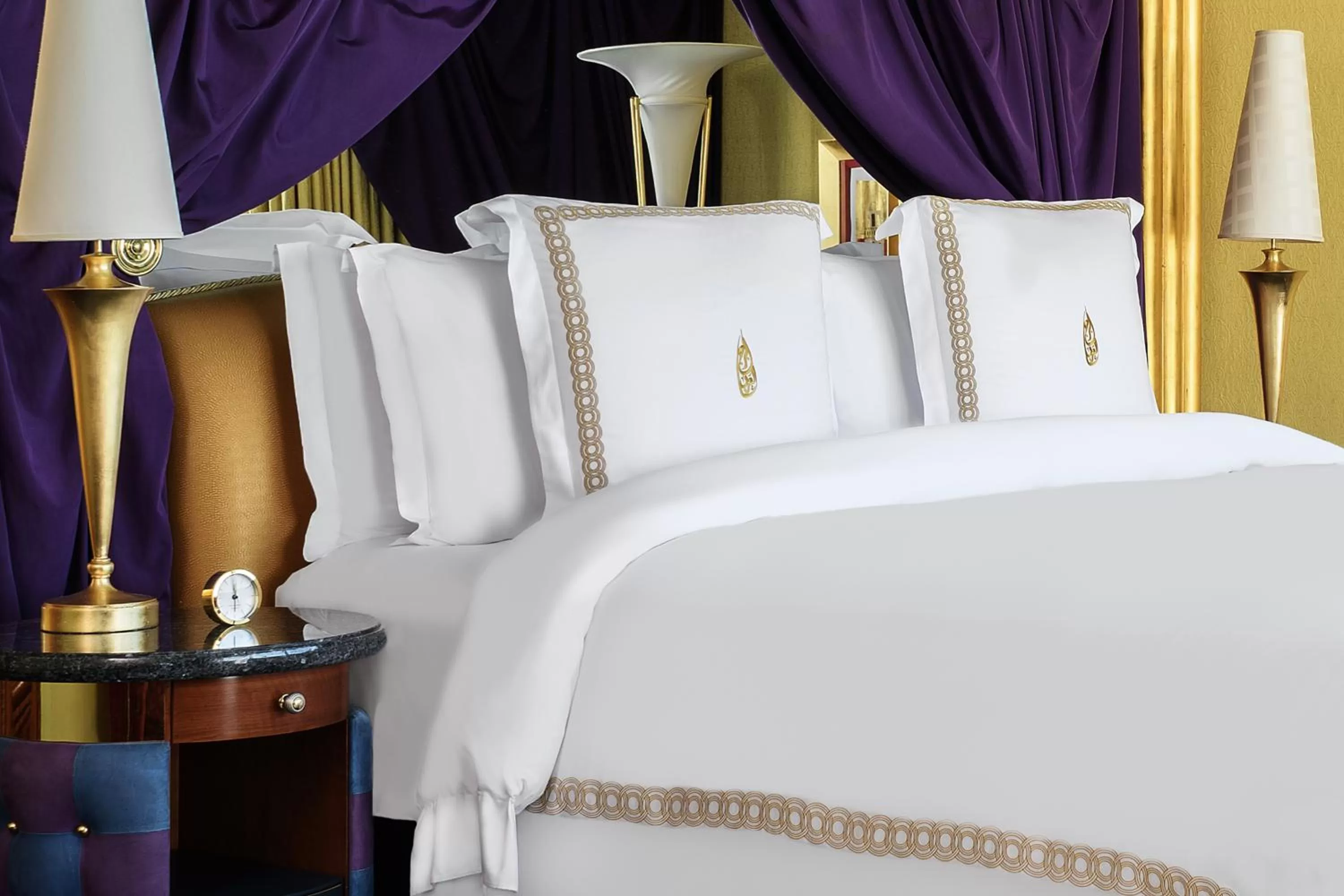 Bed in Jumeirah Burj Al Arab Dubai