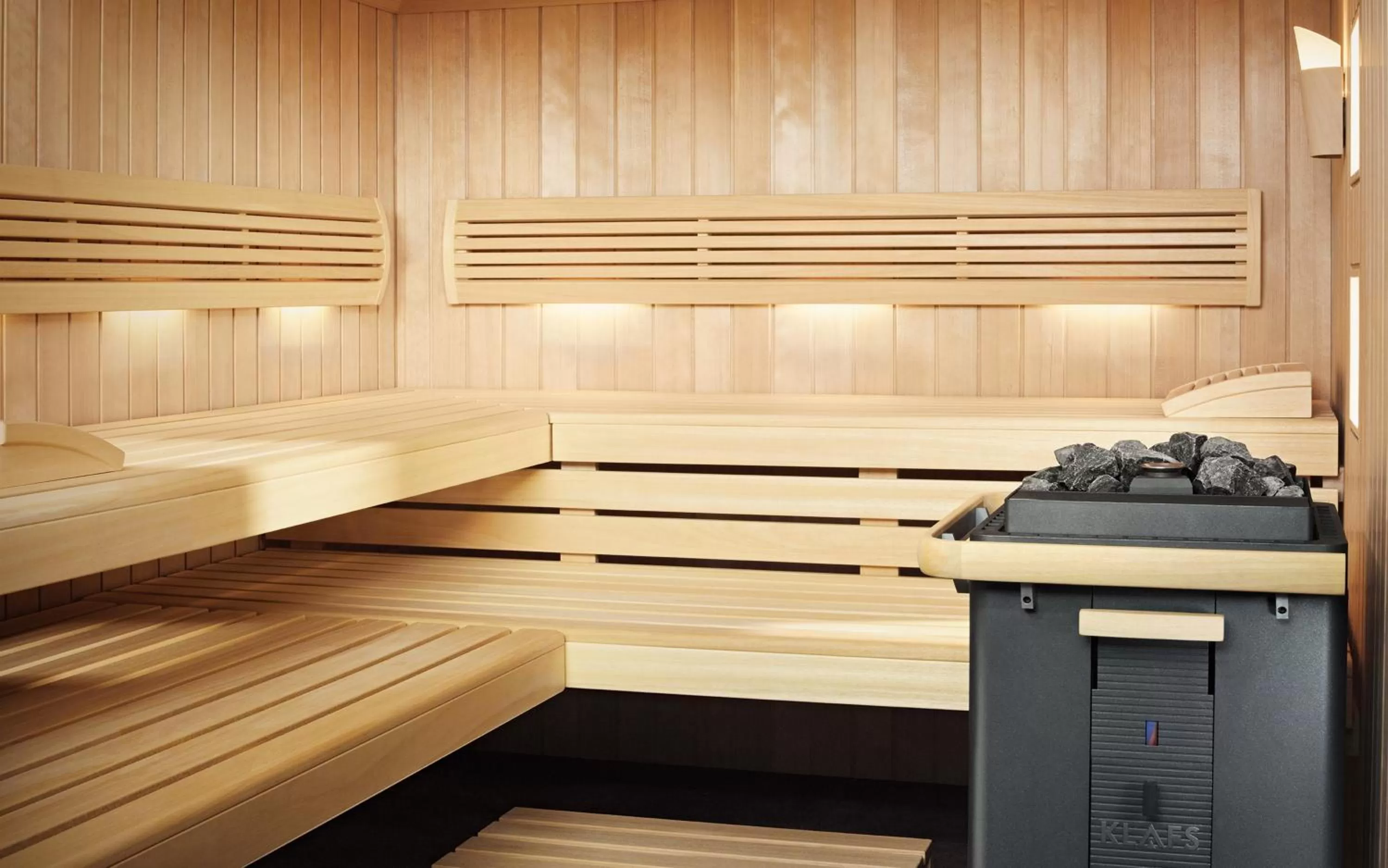 Sauna in Amphora Hotel & Suites