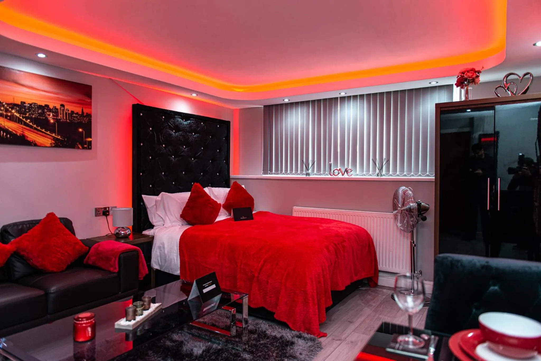 Bed in Meridian Serviced Apartments