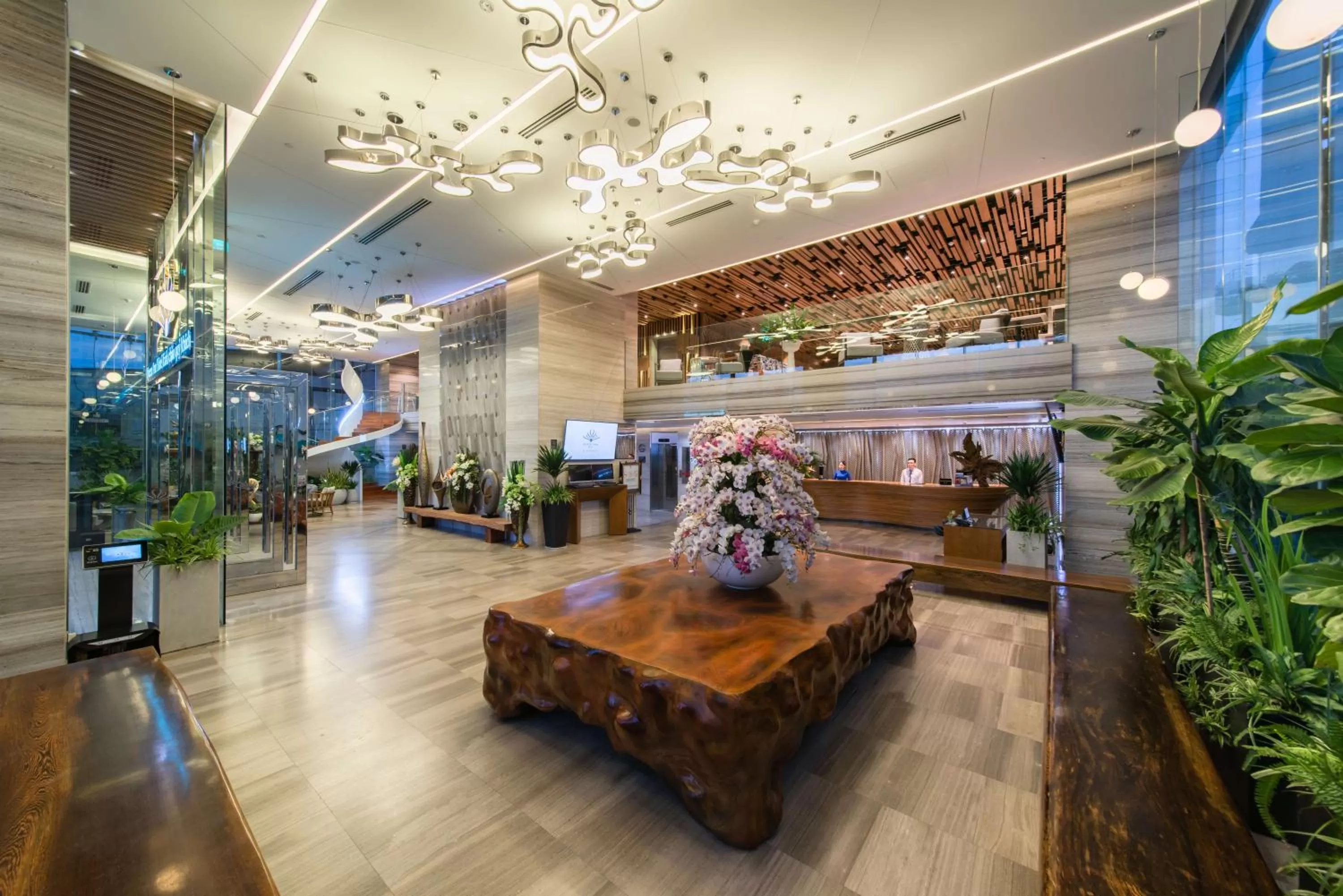 Lobby or reception in Queen Ann Nha Trang Hotel