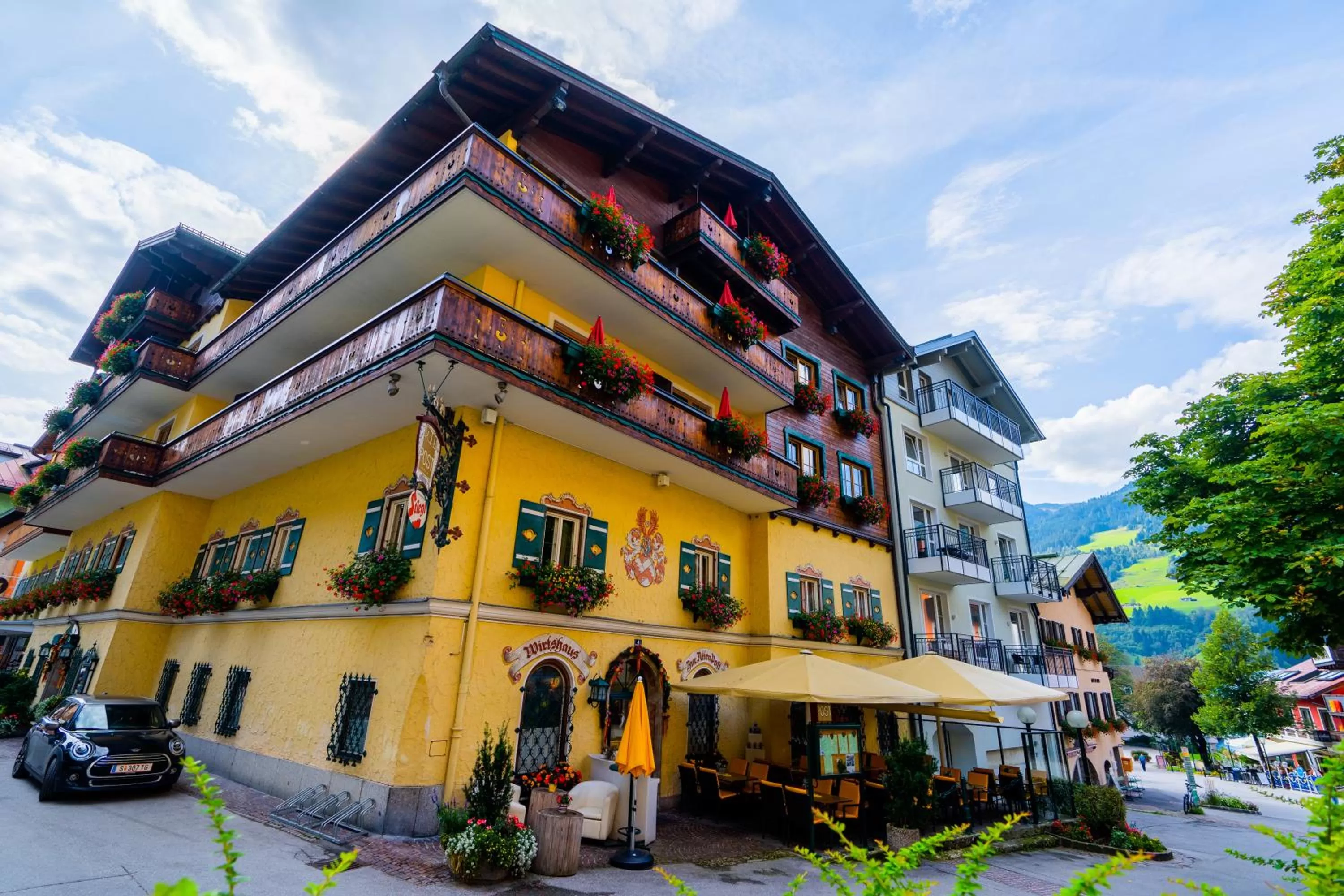 Property building in POST POST Hotel - Alpine Boutique Hotel & Spa