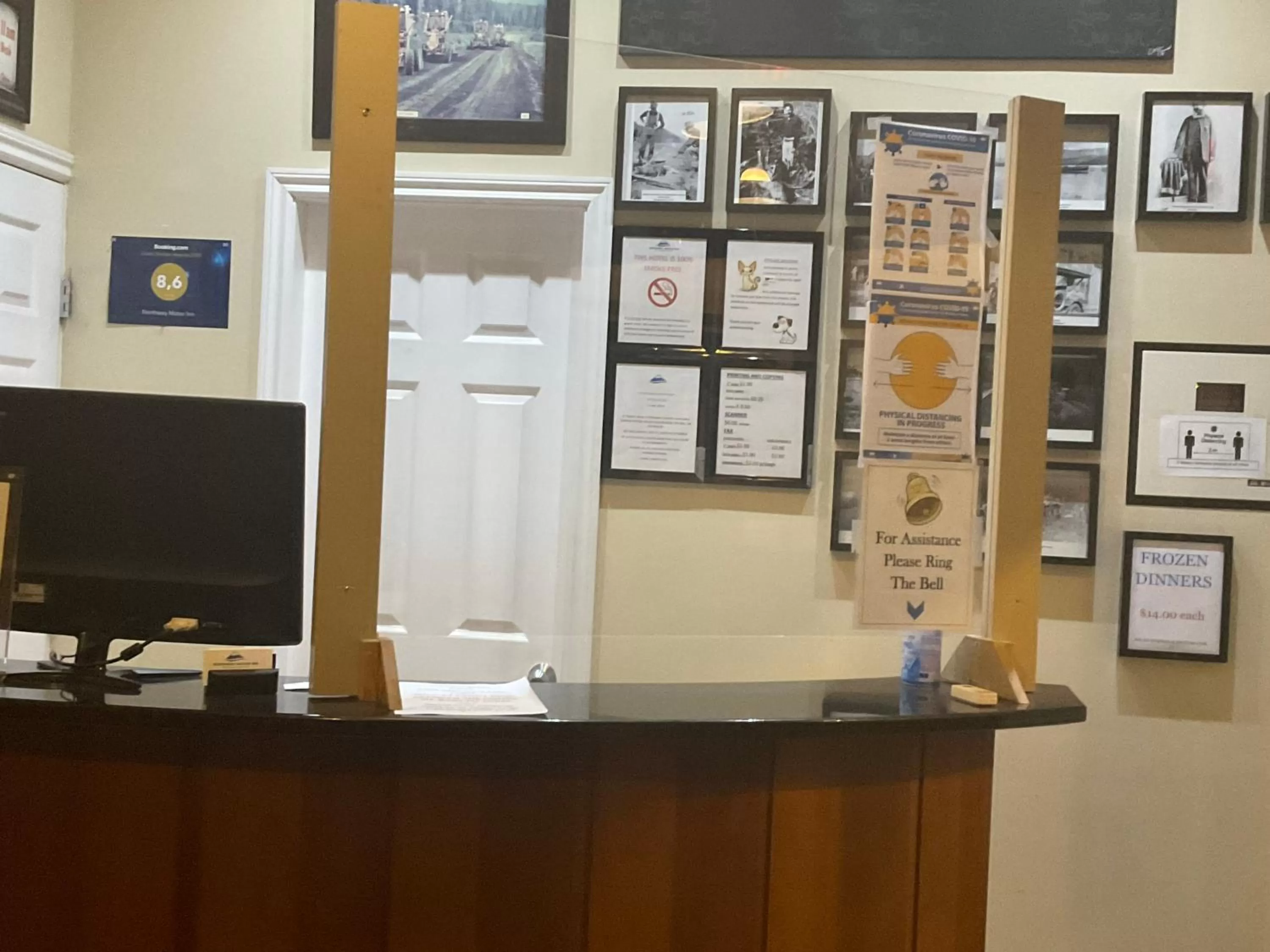 Lobby or reception in Northway Motor Inn