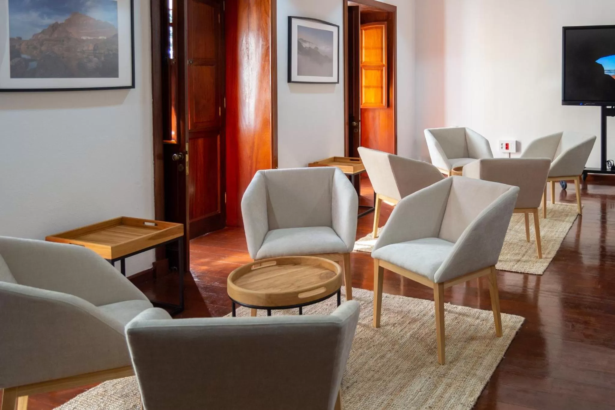 Living room in Hotel Escuela Rural Casa Los Herrera