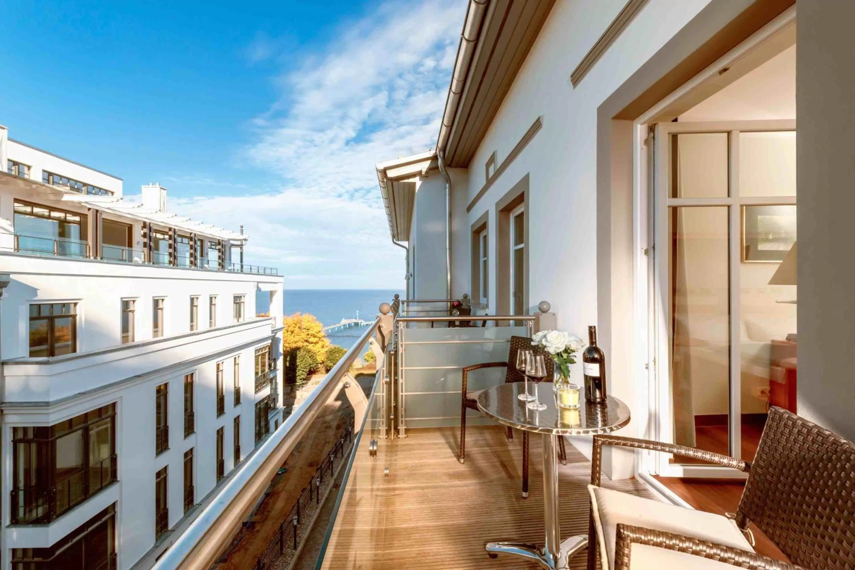 Balcony/Terrace in Seeschloss Sellin
