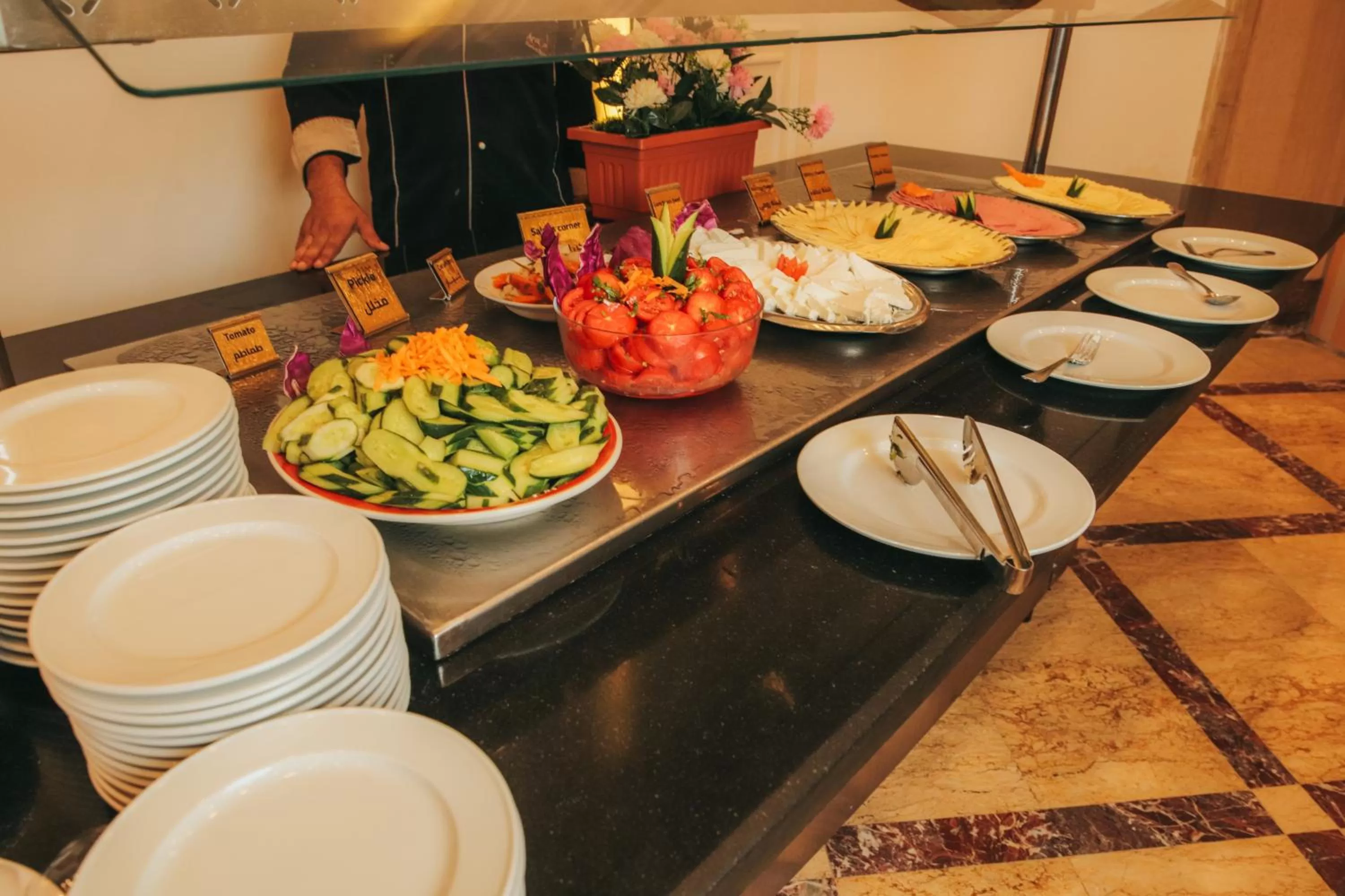 Buffet breakfast in Aracan Portsaid