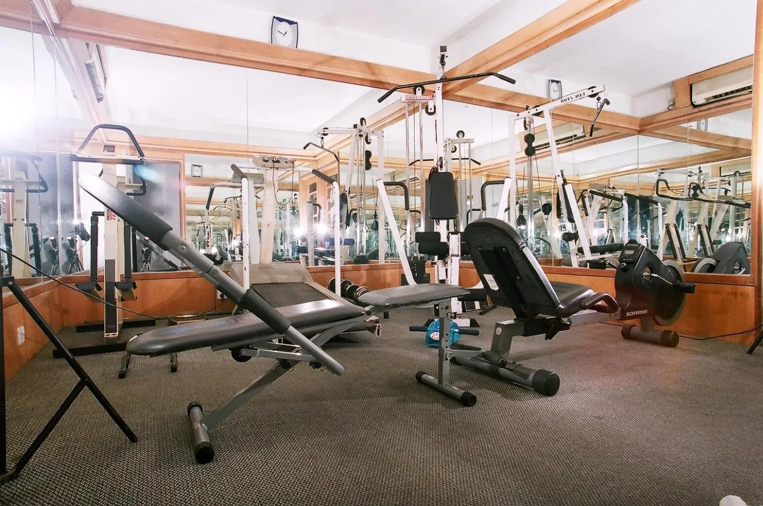 Fitness centre/facilities in La Vinci Hotel