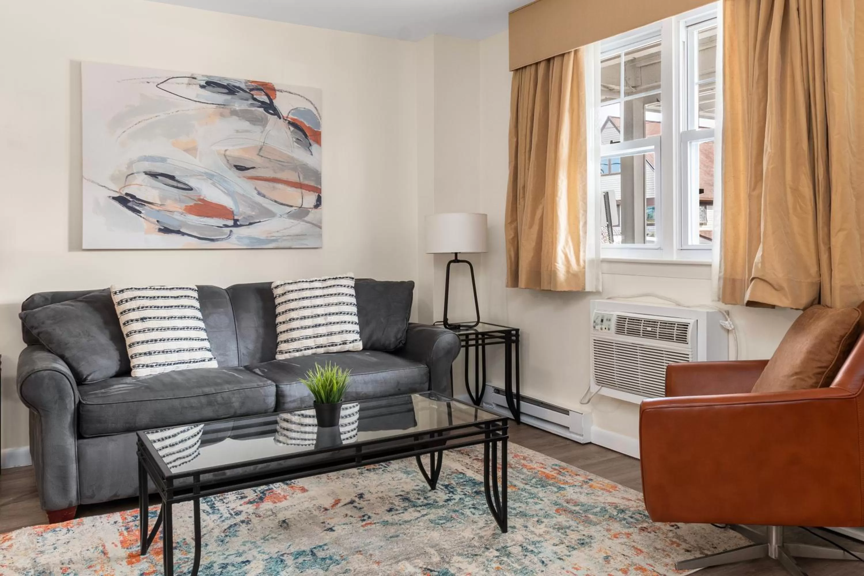 Living room in The Beverly