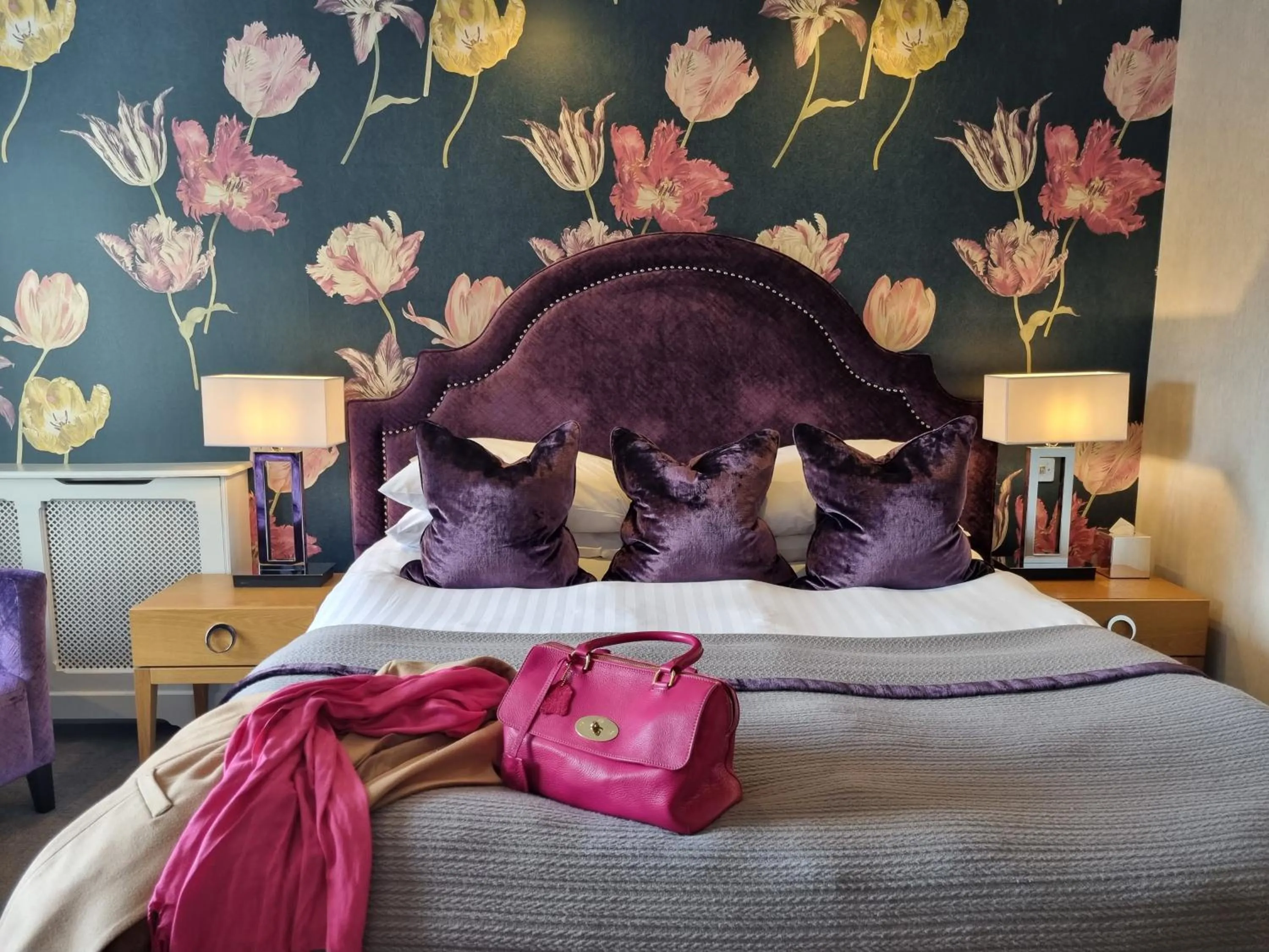 Bed in Rowhill Grange Hotel & Utopia Spa