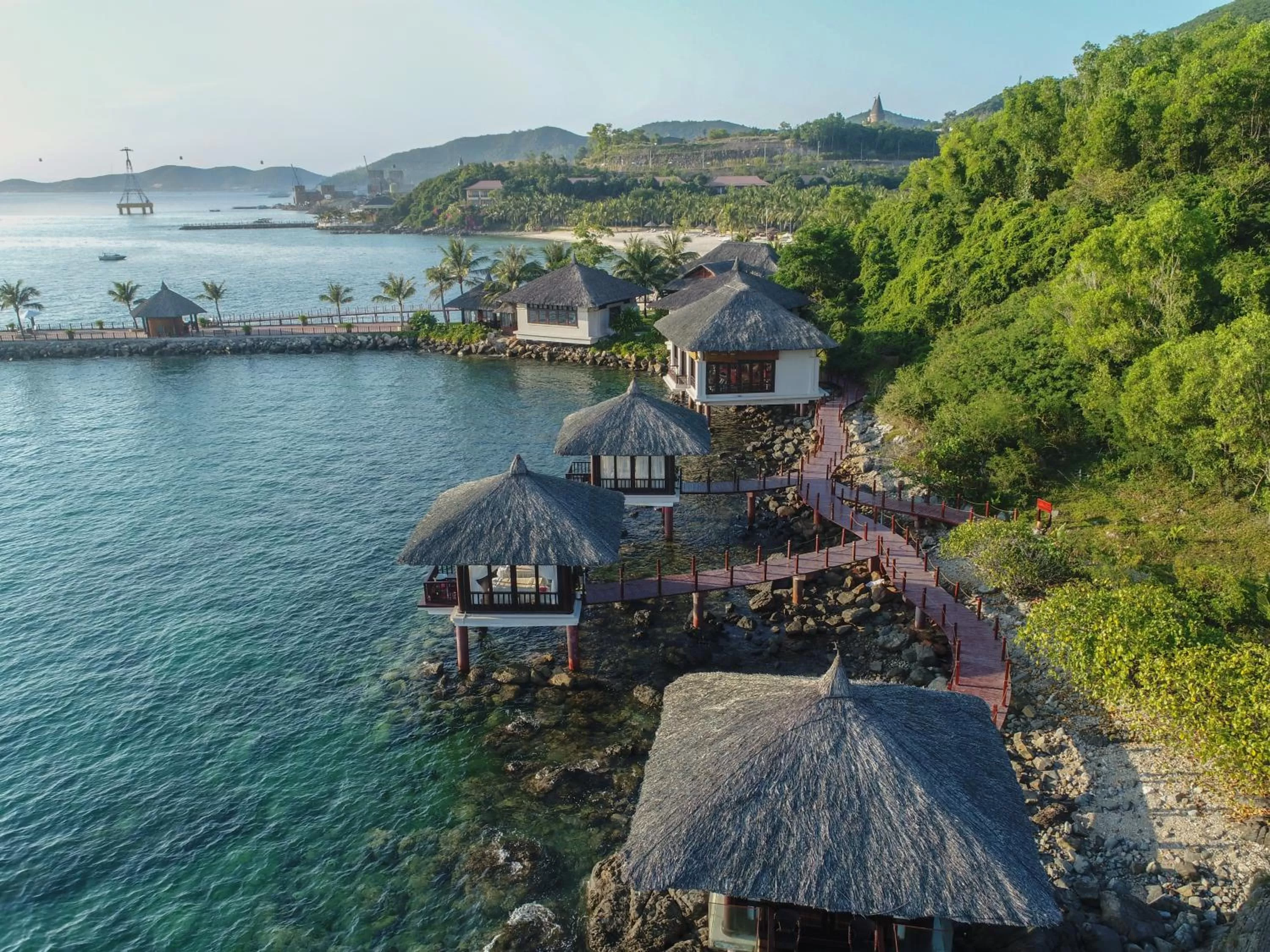 Bird's eye view in Vinpearl Luxury Nha Trang
