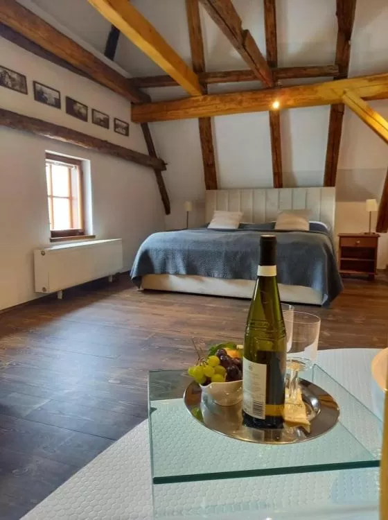 Bed in Hotel Svambersky dum