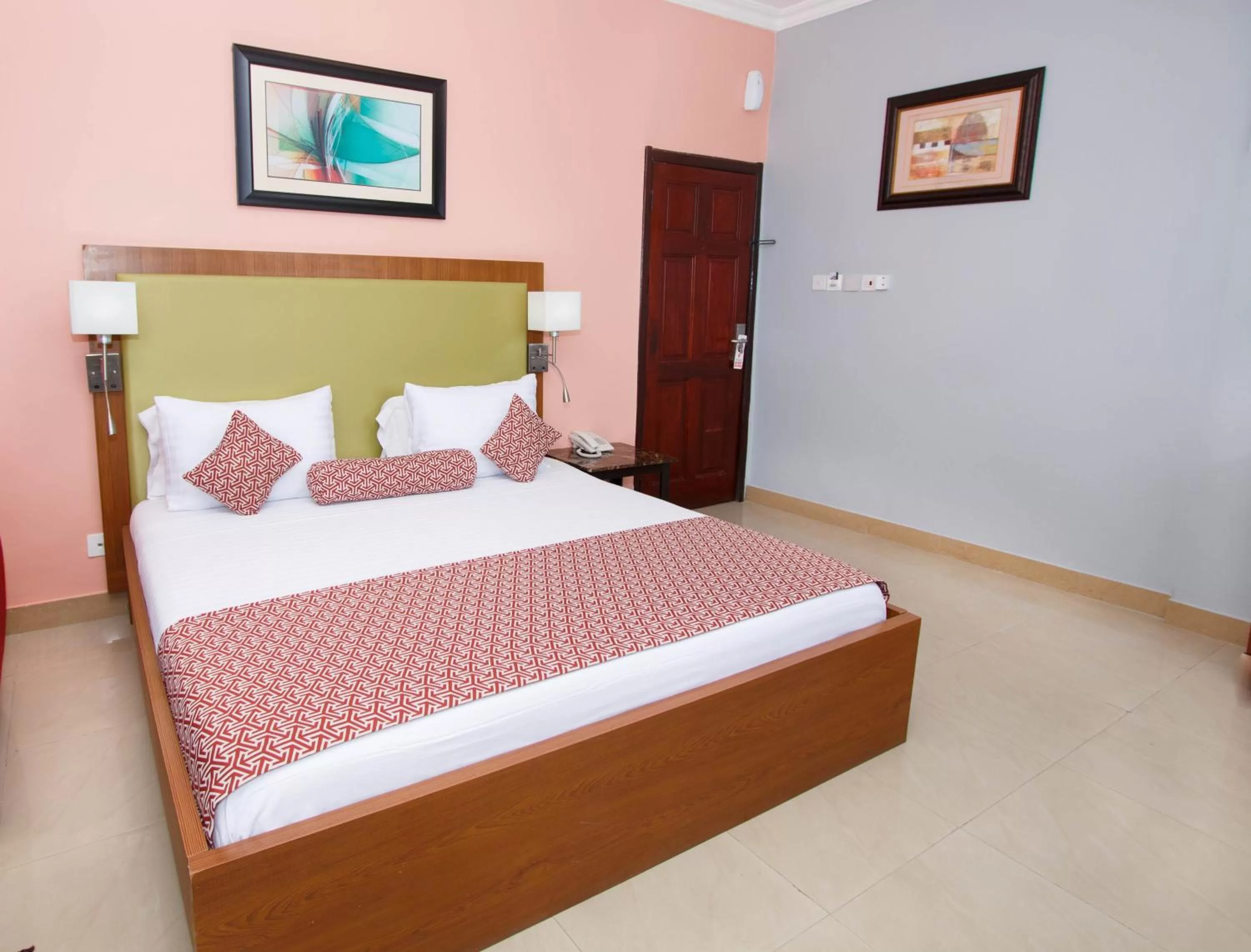 Bed in Prestige Suites