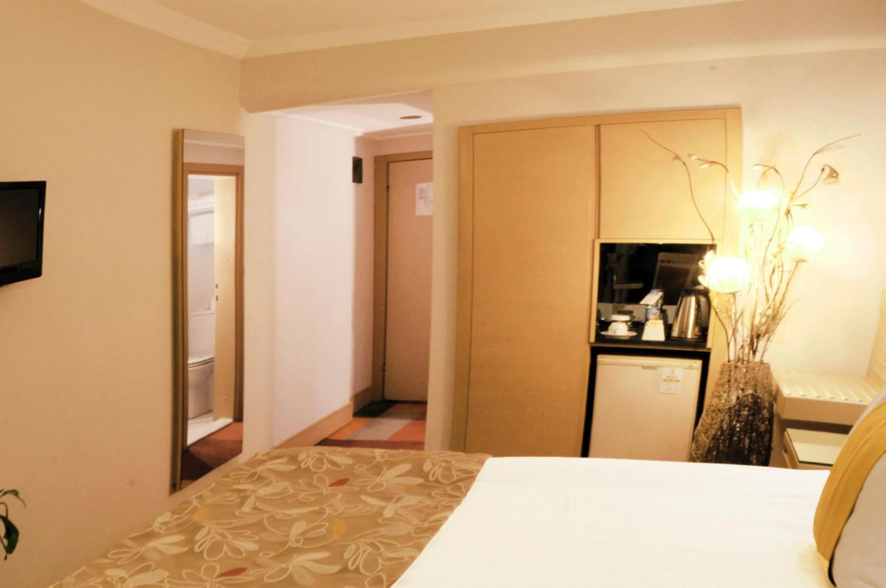 Decorative detail, Bed in SV Business Hotel Diyarbakır