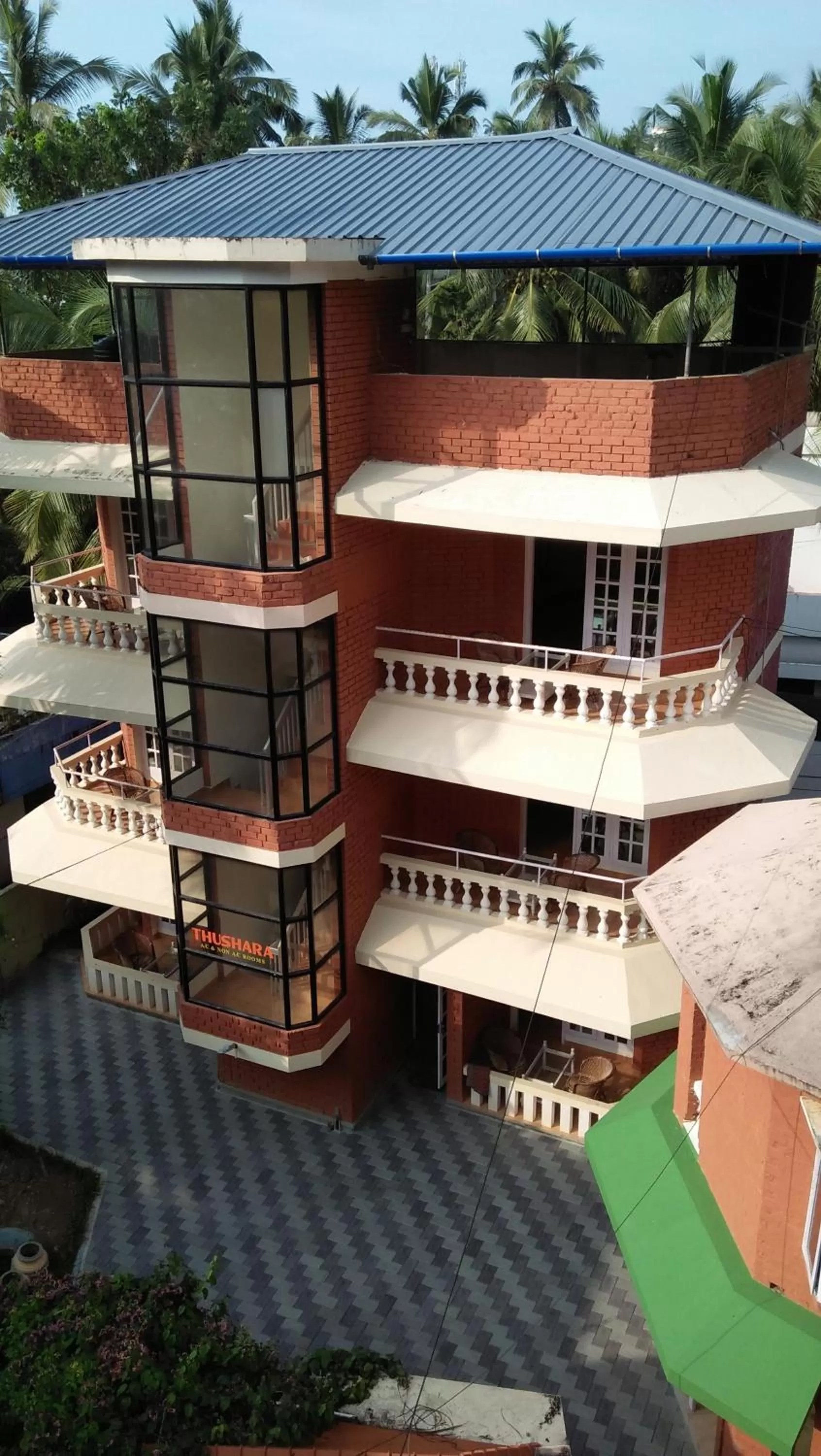 Property building in Hotel Thushara
