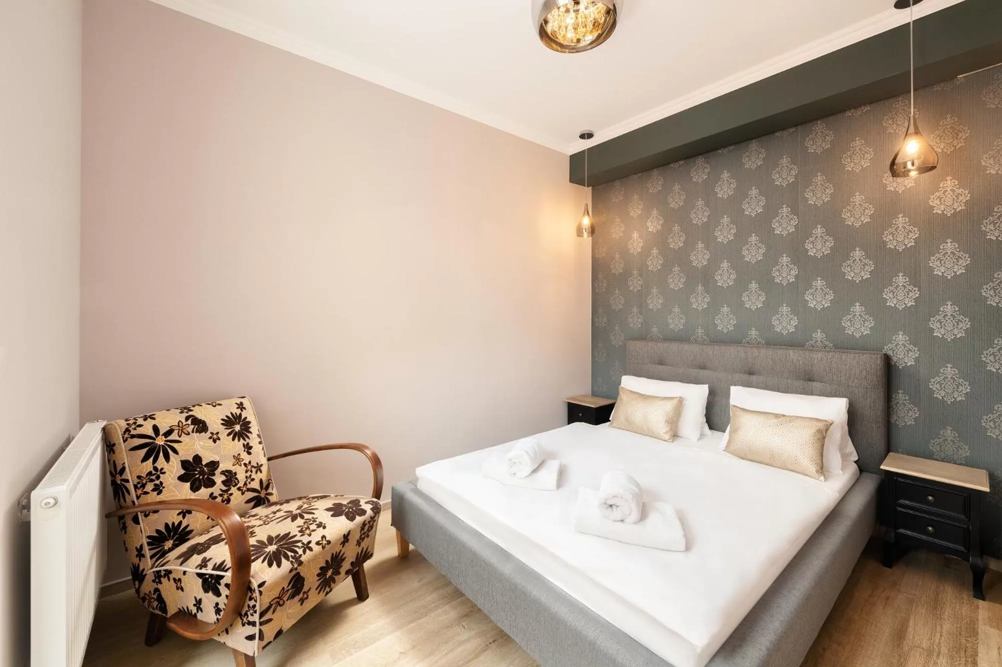 Bedroom, Bed in Wine & Wellness hotel Besední dům