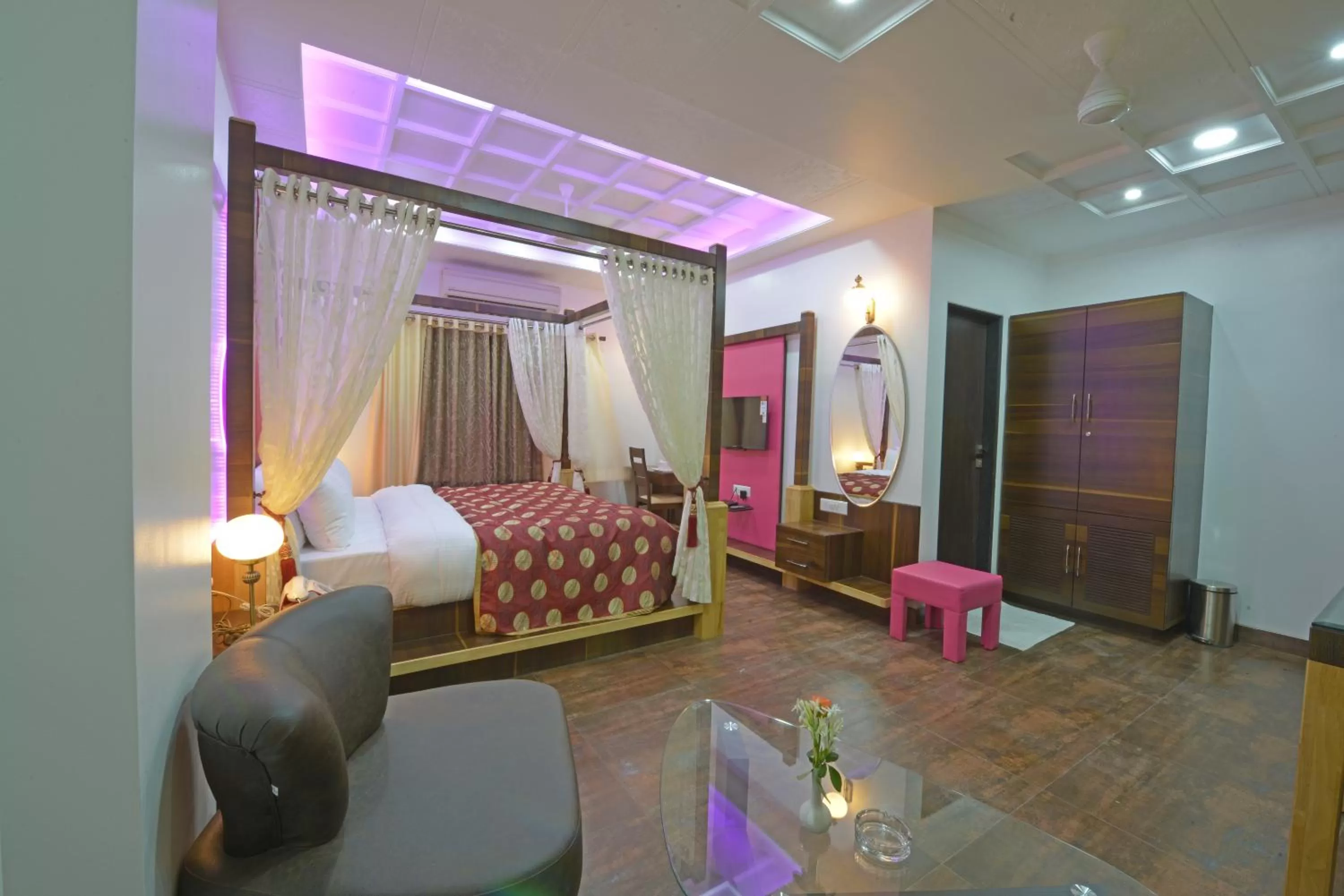 Bed in Hotel JP International